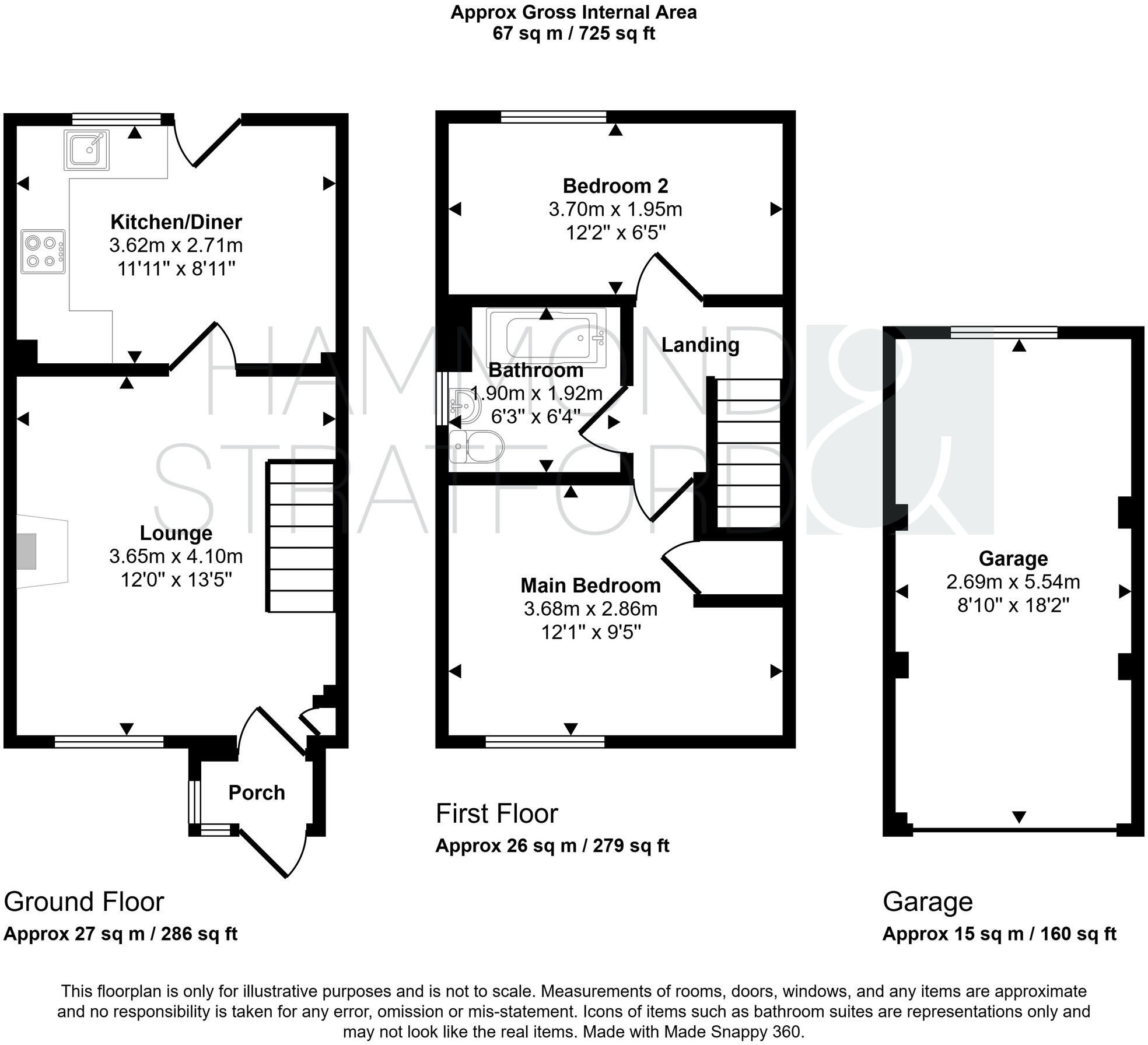 Keeling Way, Attleborough floorplan