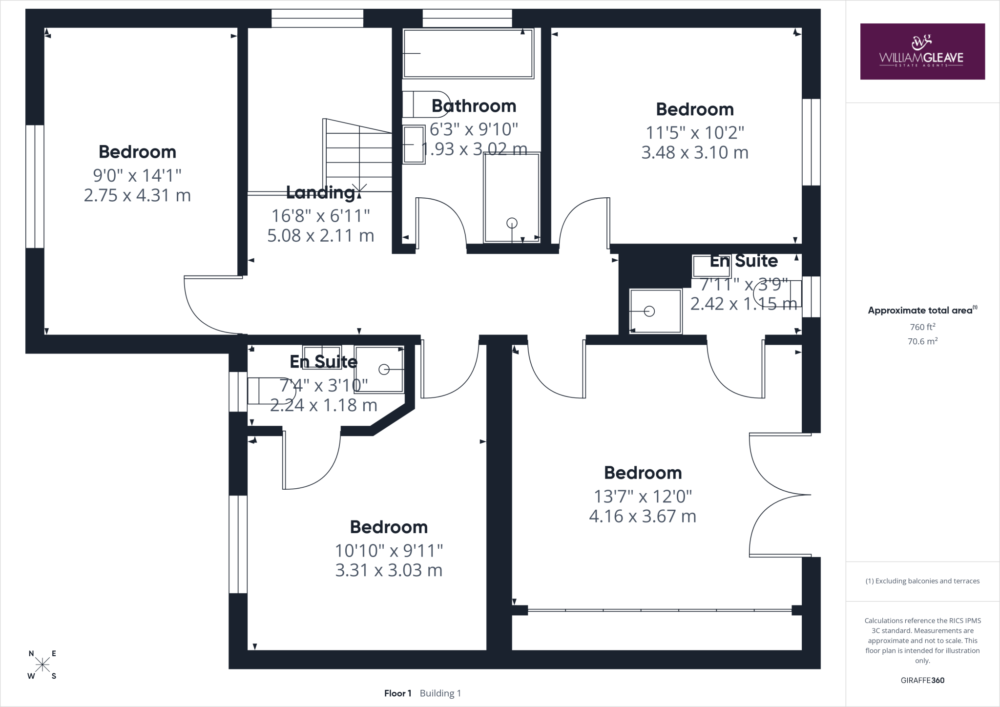 Pen Y Coed Road, Buckley, Flintshire, CH7 floorplan
