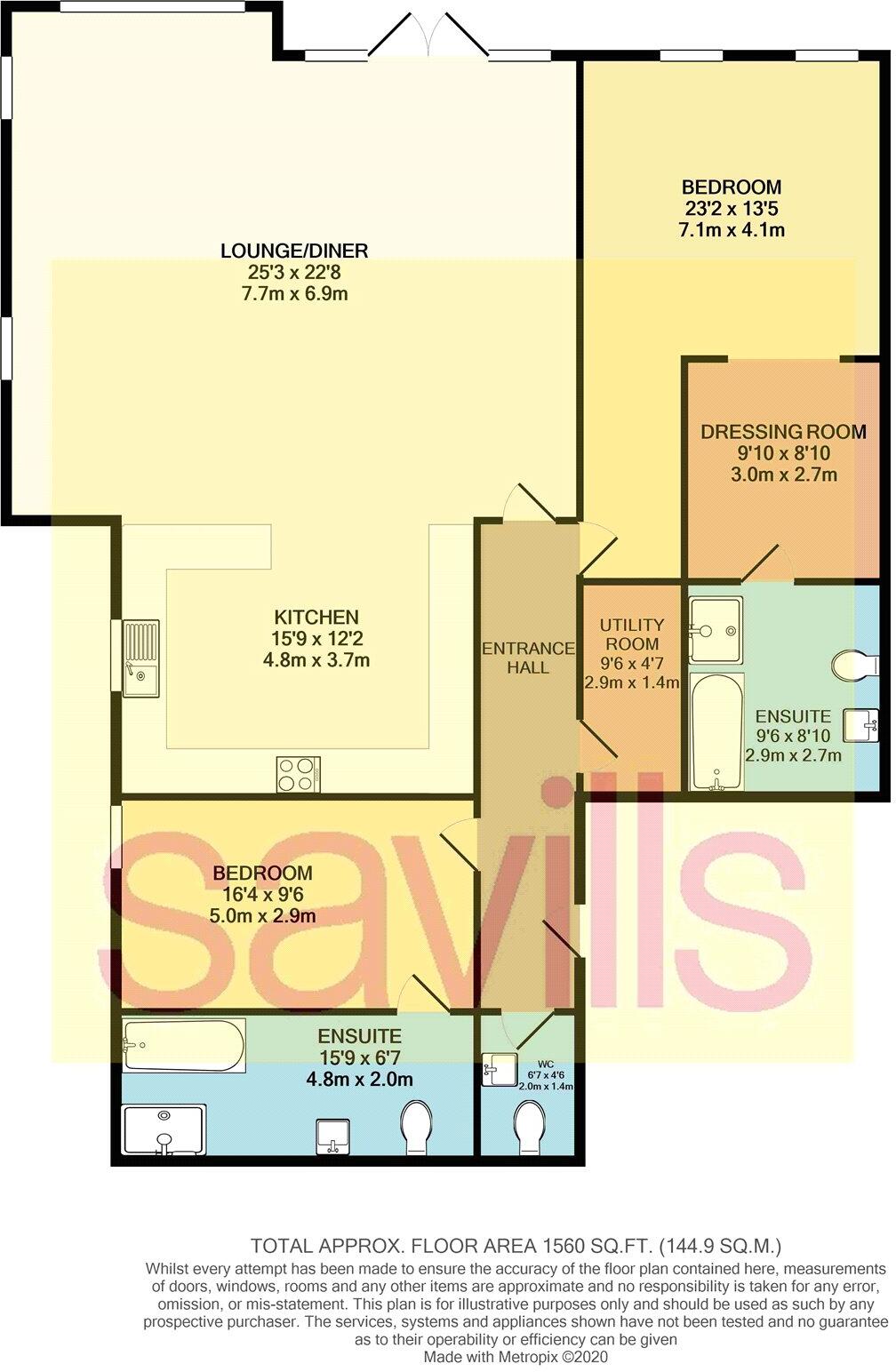 Ste Cecilia, Le Mont De La Rocque, St. Brelade, Jersey, JE3 floorplan