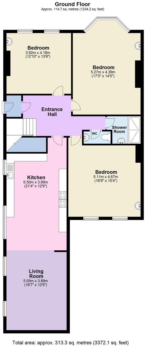Barrack Lane, Nottingham, NG7 floorplan