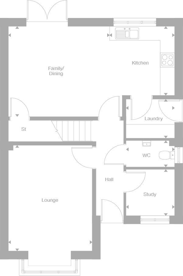 Boroughbridge Road,
Upper Poppleton,
YO26 6BE floorplan