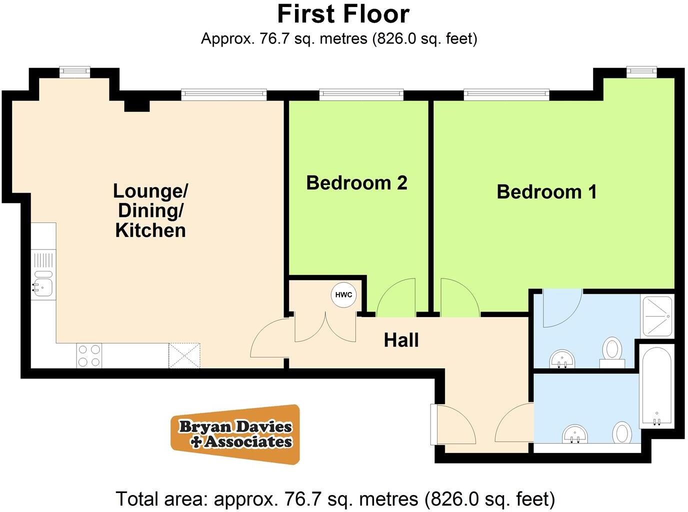 Vaughan Street, Llandudno floorplan