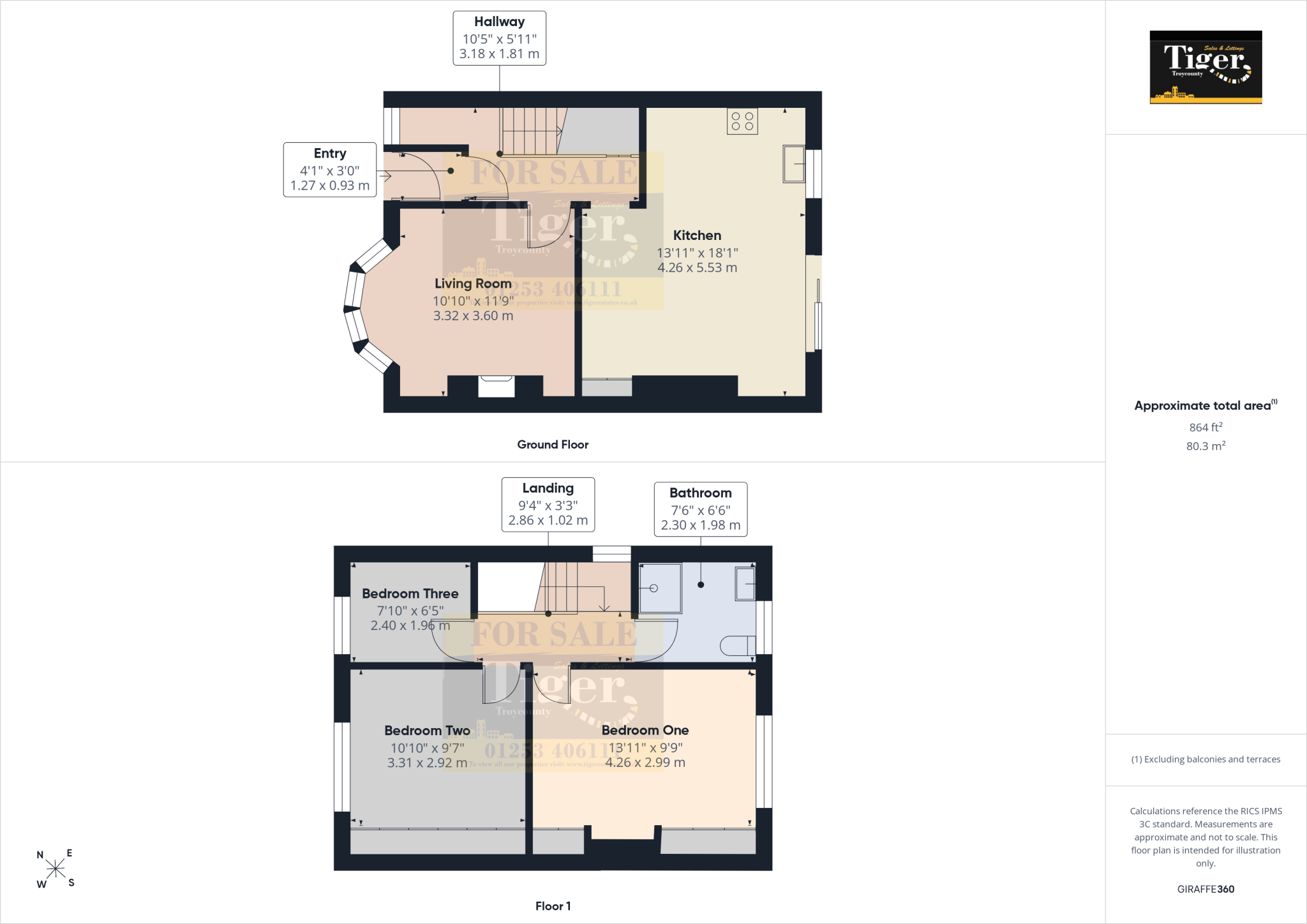 Condor Grove, Blackpool floorplan