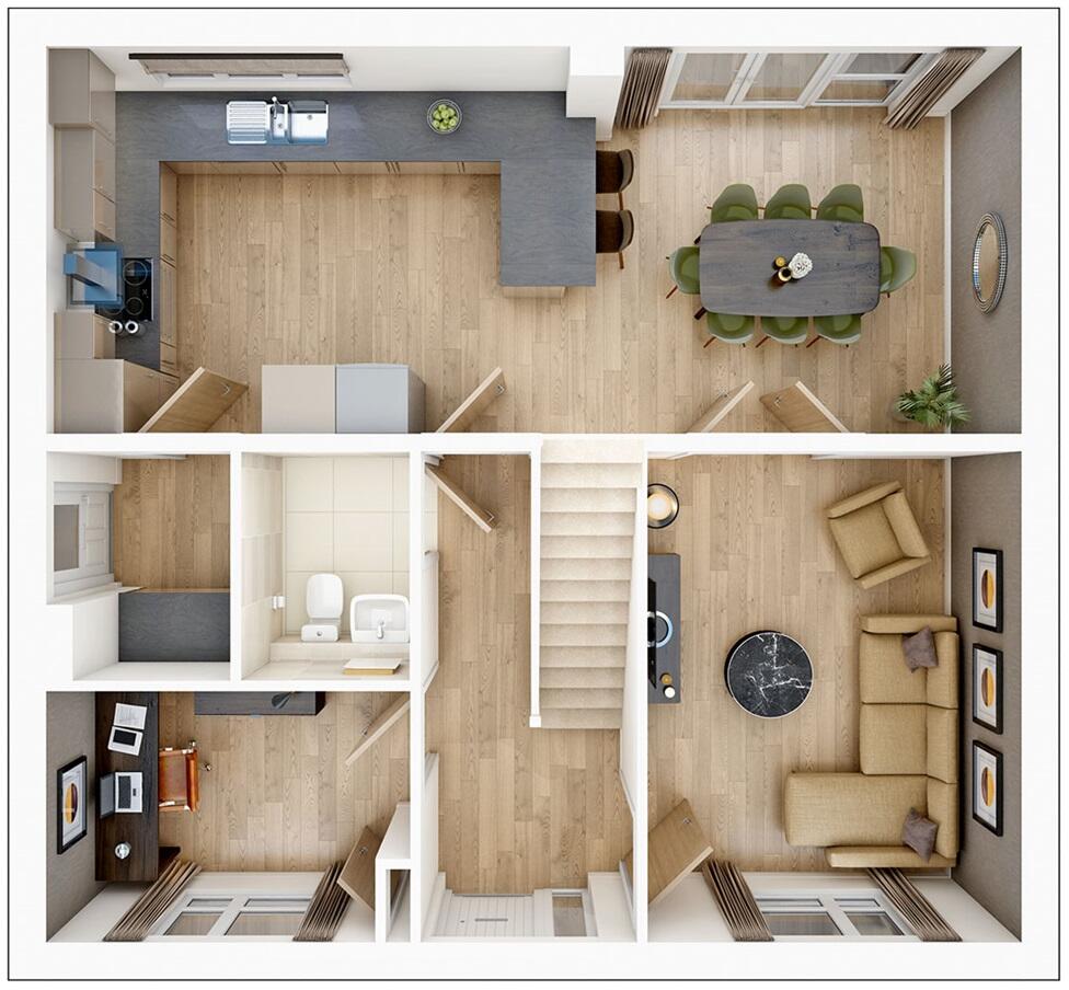 Dobbins Avenue
West Cambourne
Cambridgeshire
CB23 6LL floorplan
