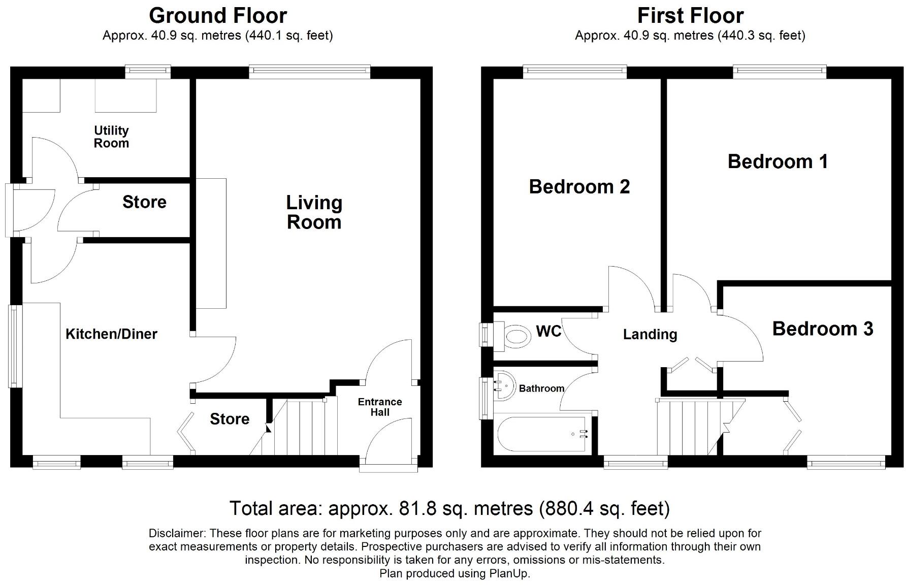 Derwent Drive, Tibshelf, DE55 floorplan