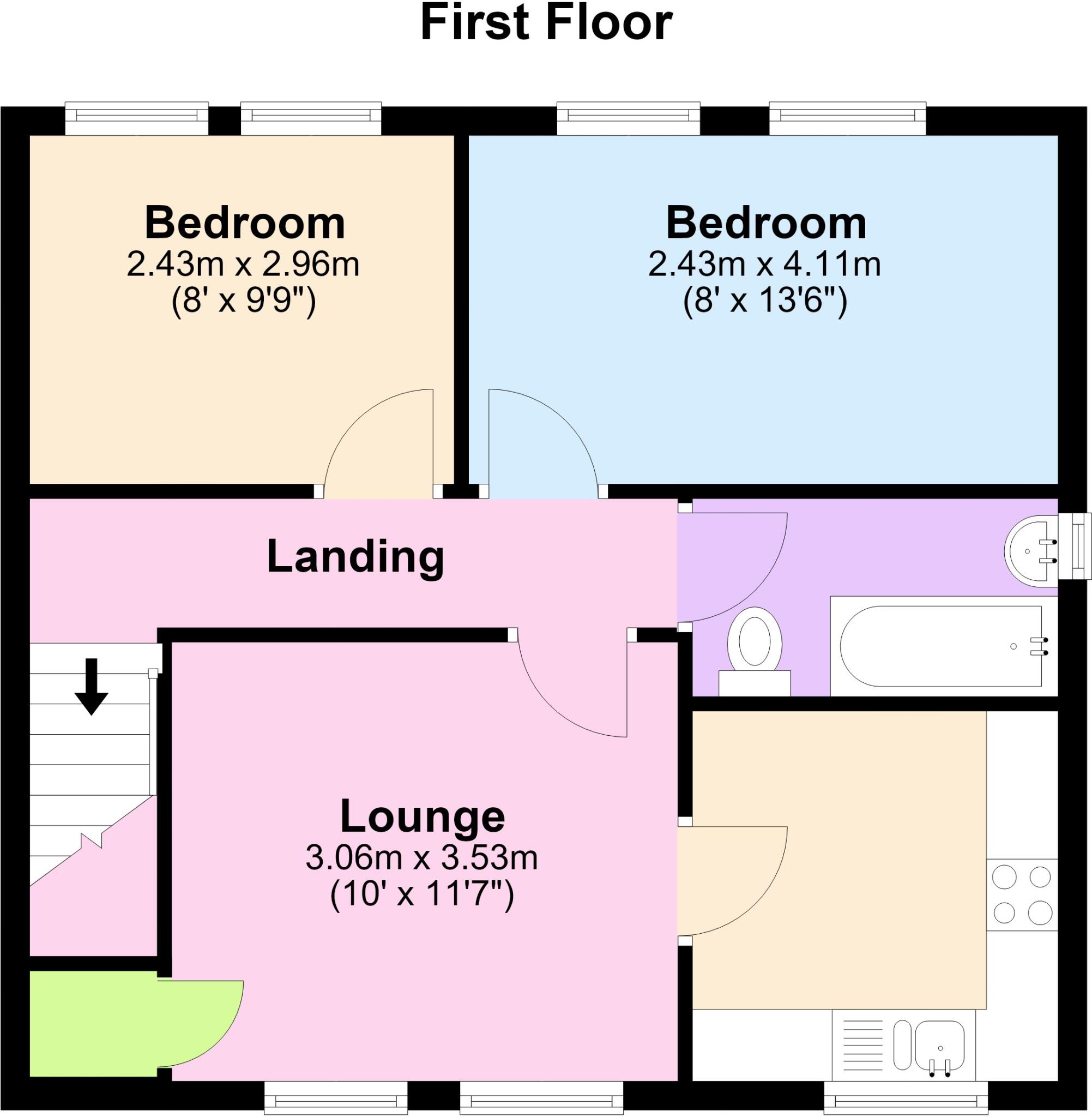 Gibb Street, Long Eaton floorplan