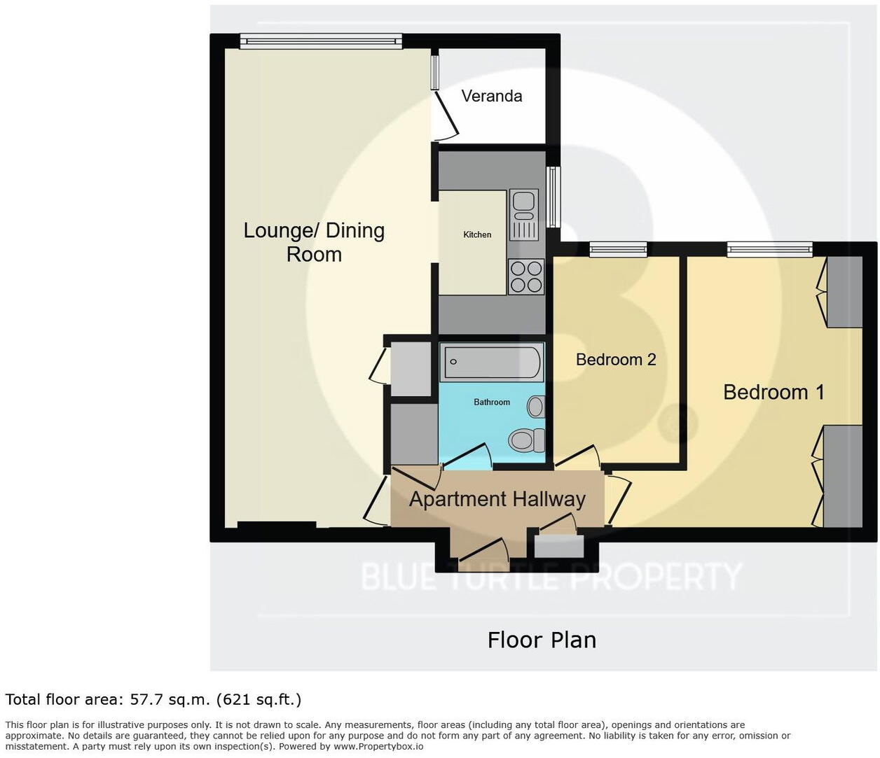 Rhos Gwyn, Abergele Road, Old Colwyn, LL29 floorplan