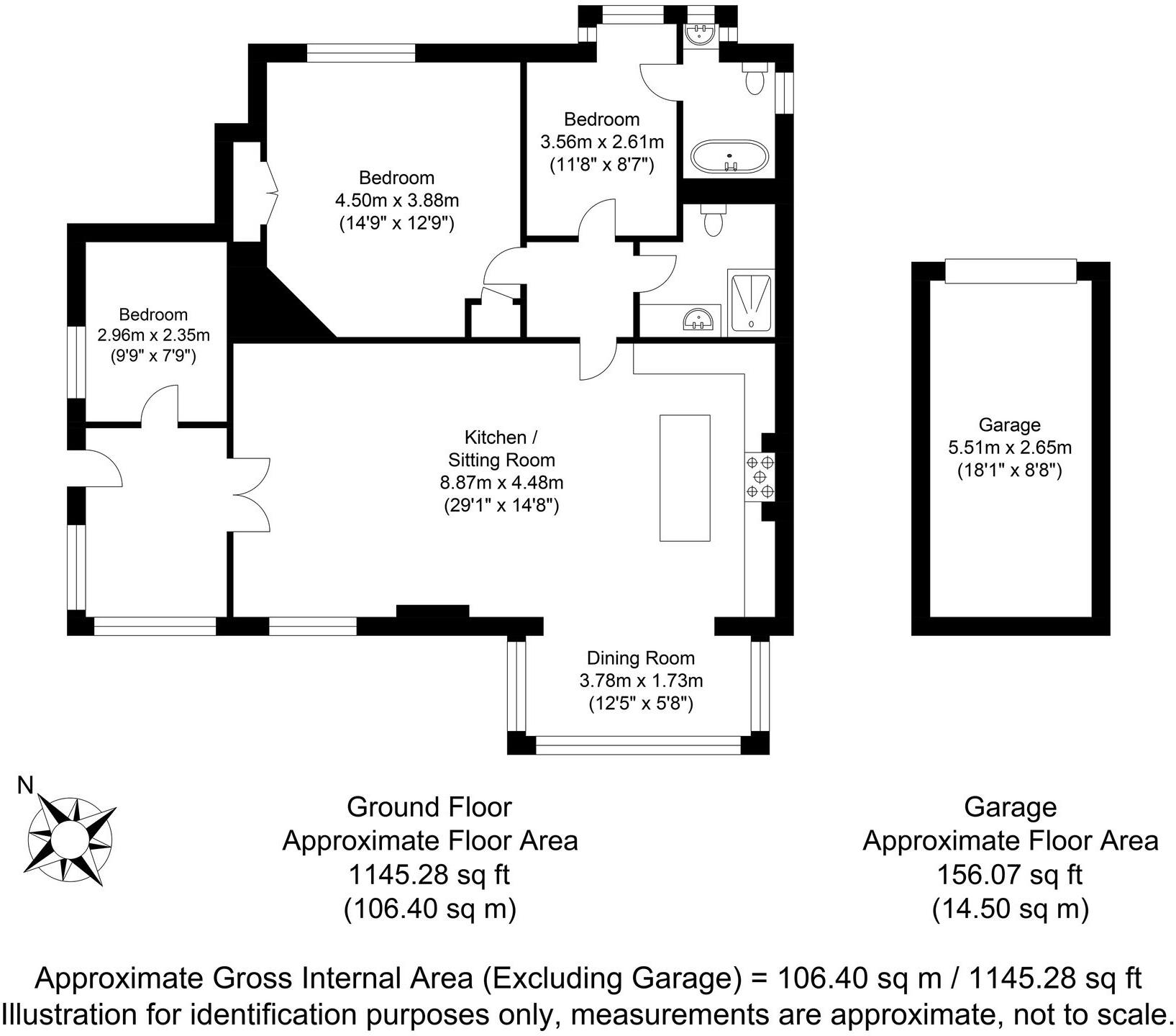 Argos Hill, Rotherfield, TN6 floorplan