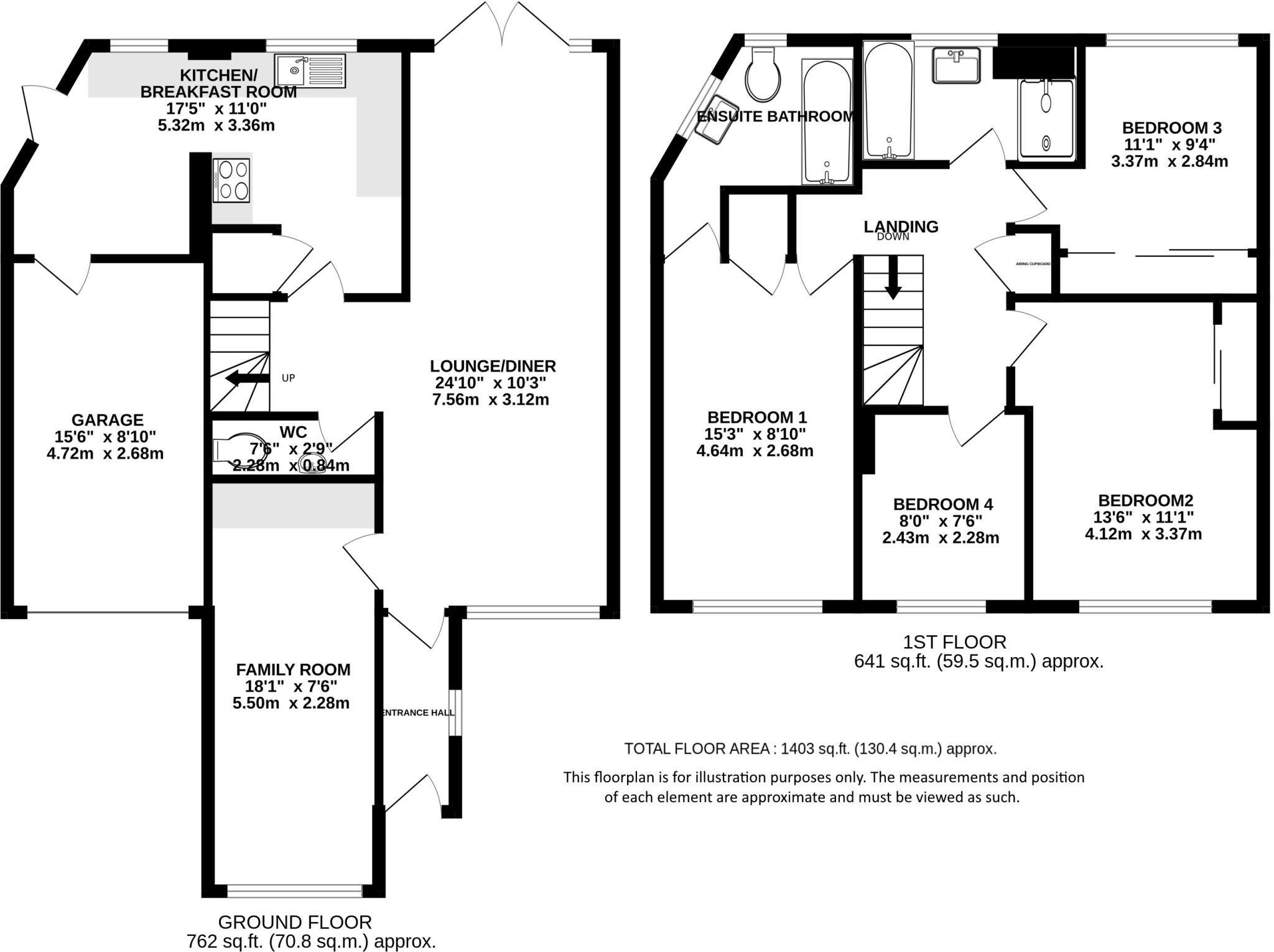 Broadstone Road, Harpenden, Hertfordshire, AL5 floorplan
