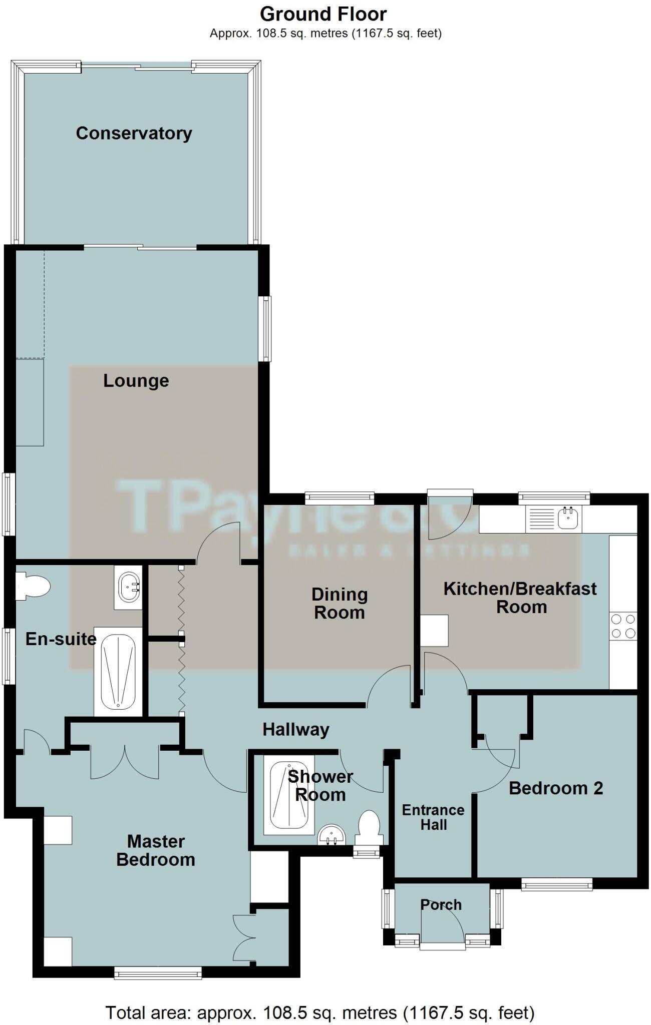 Old School Drive, Chatteris, Cambs., PE16 6JX floorplan