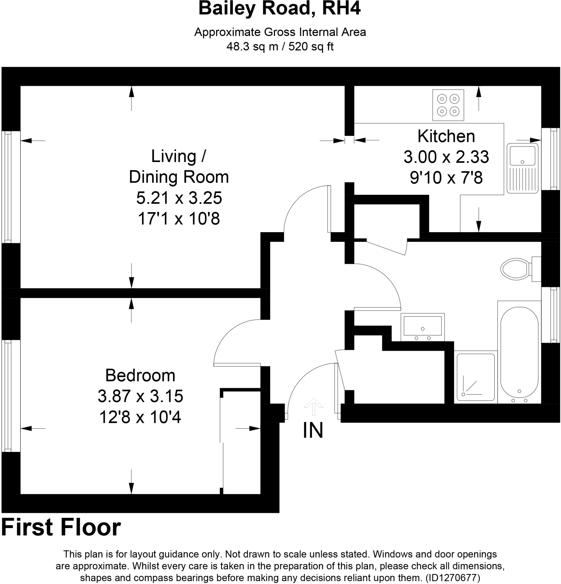 Bailey Road, Westcott floorplan