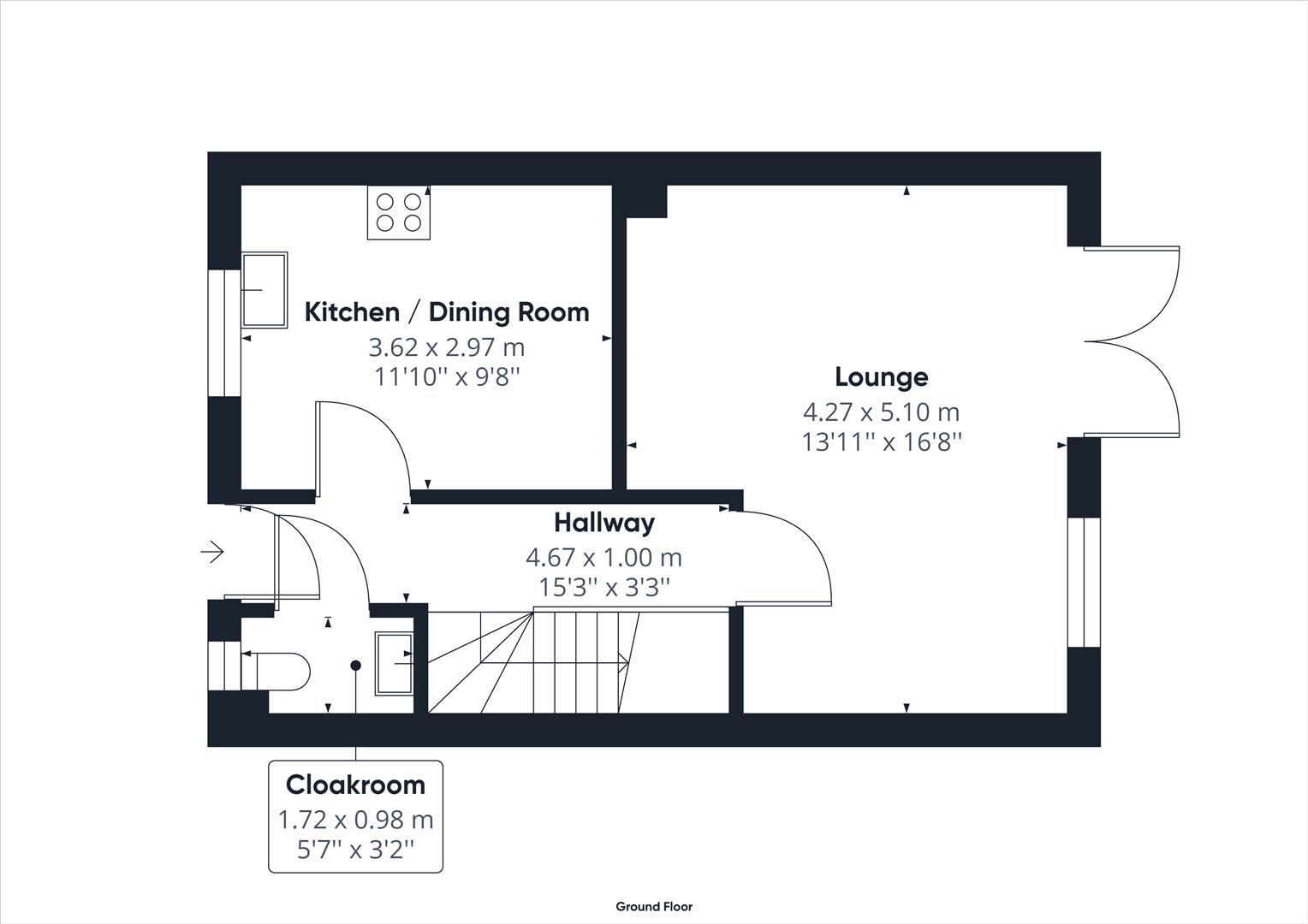 Kingfisher Drive, Lydney floorplan