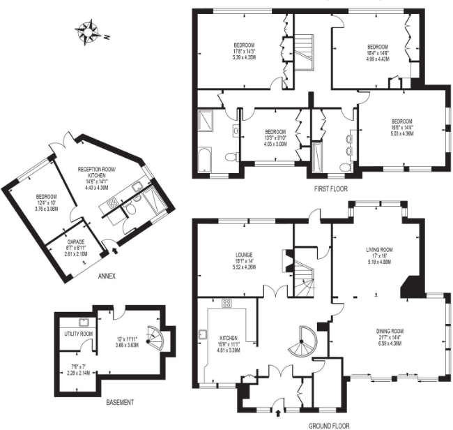 Swissland Hill, East Grinstead, West Sussex, RH19 floorplan