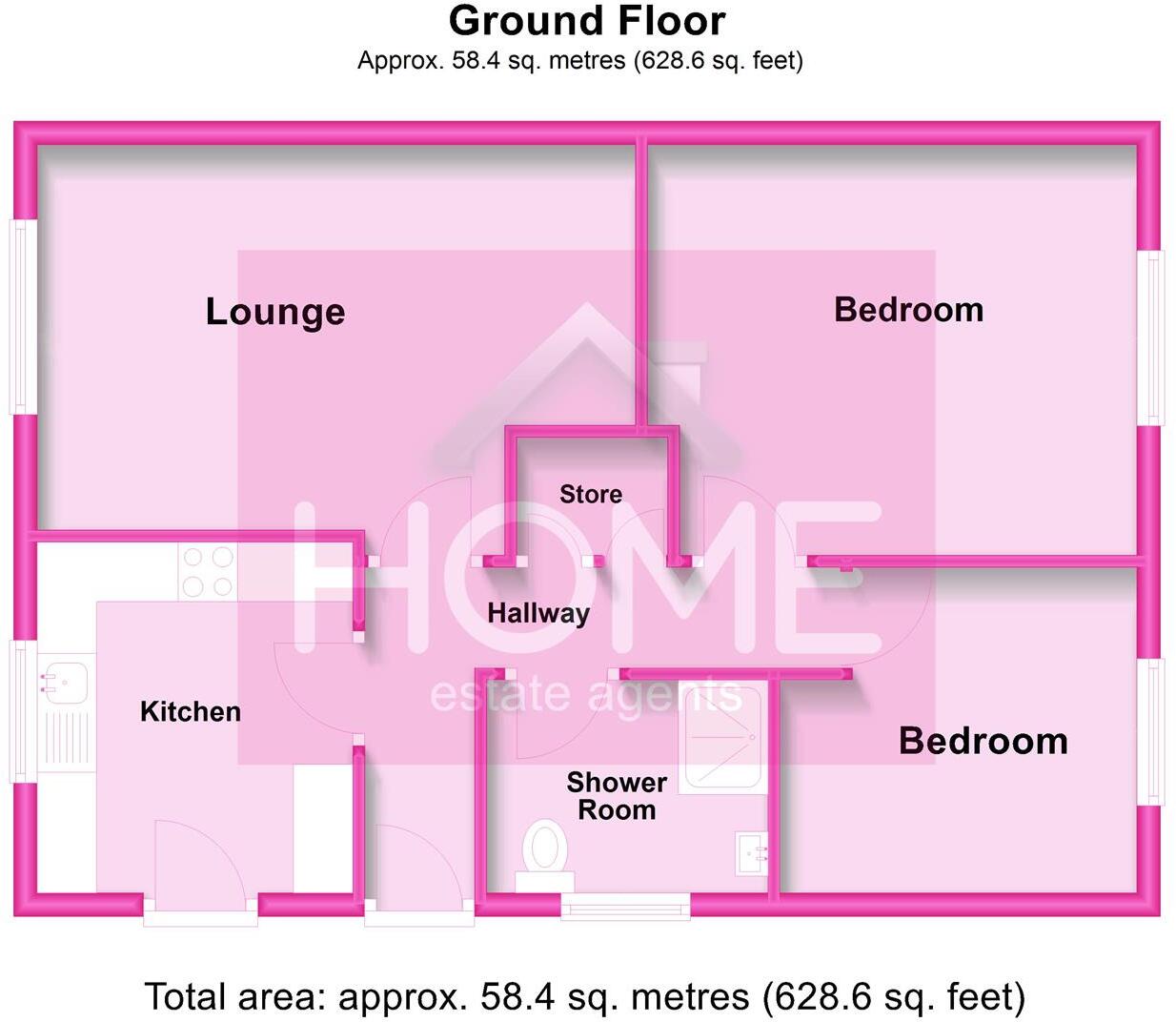 Wyre Drive, Worsley floorplan