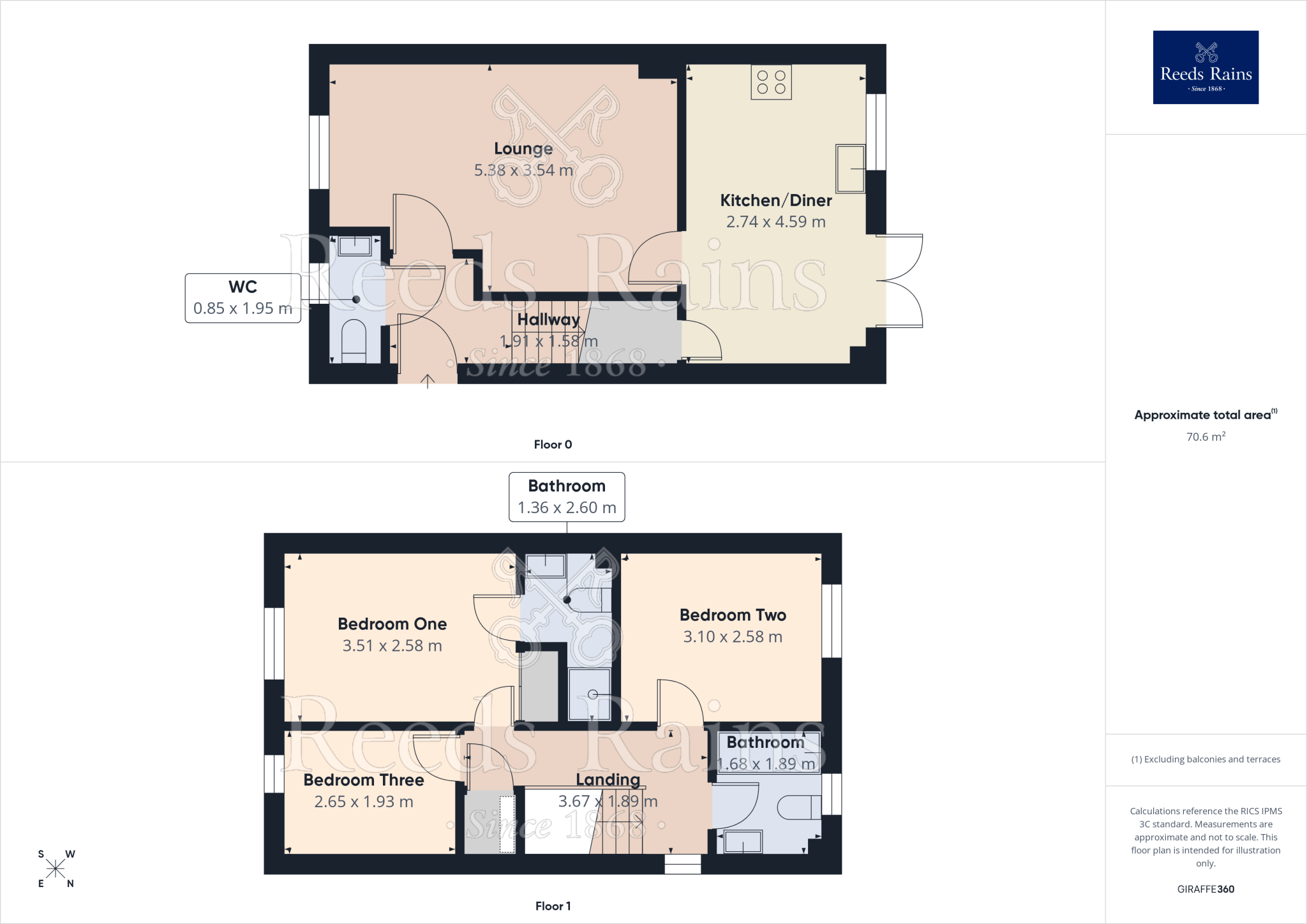 Woodlands Chase, Kimberworth Park, Rotherham, S61 floorplan