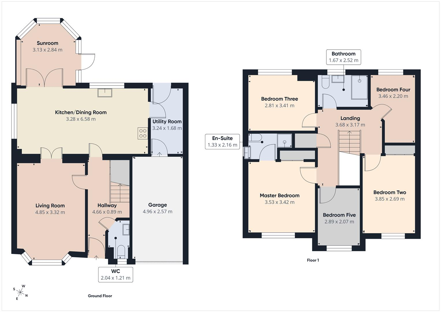 Knights Templar Way, Tile Hill, Coventry floorplan