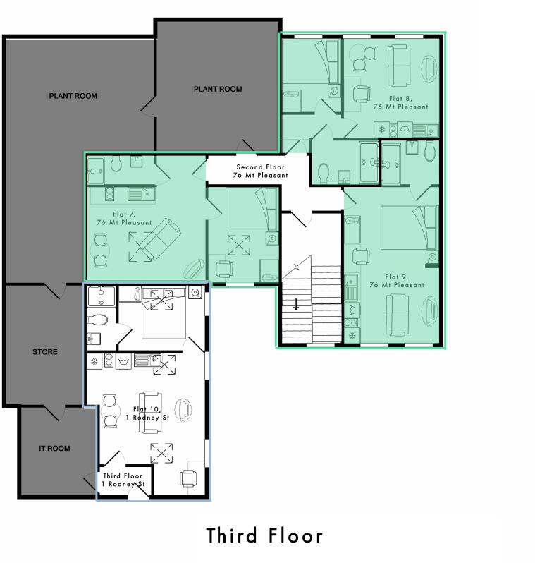 Rodney Street, Liverpool, L1 floorplan