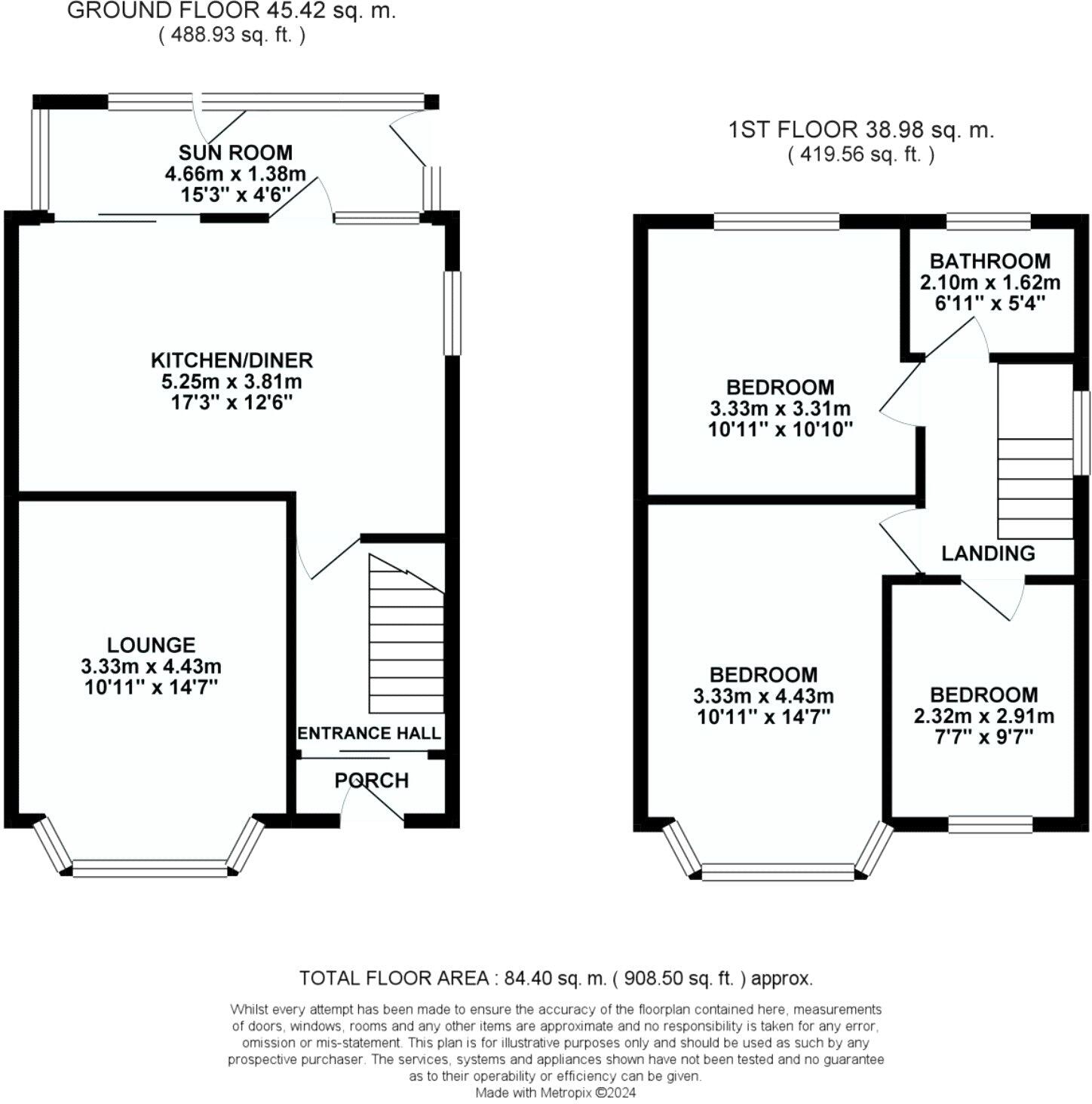 Scott Road, Plymouth, Devon floorplan