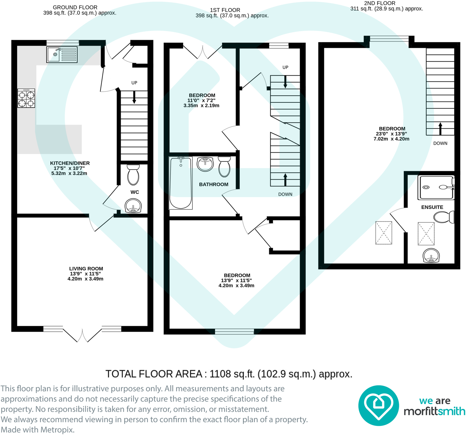Howden Avenue, Waverley, Rotherham, S60 8BR floorplan