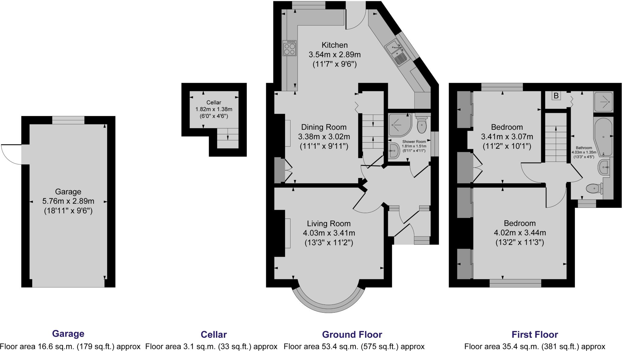 Spark Lane, Mapplewell, Barnsley floorplan