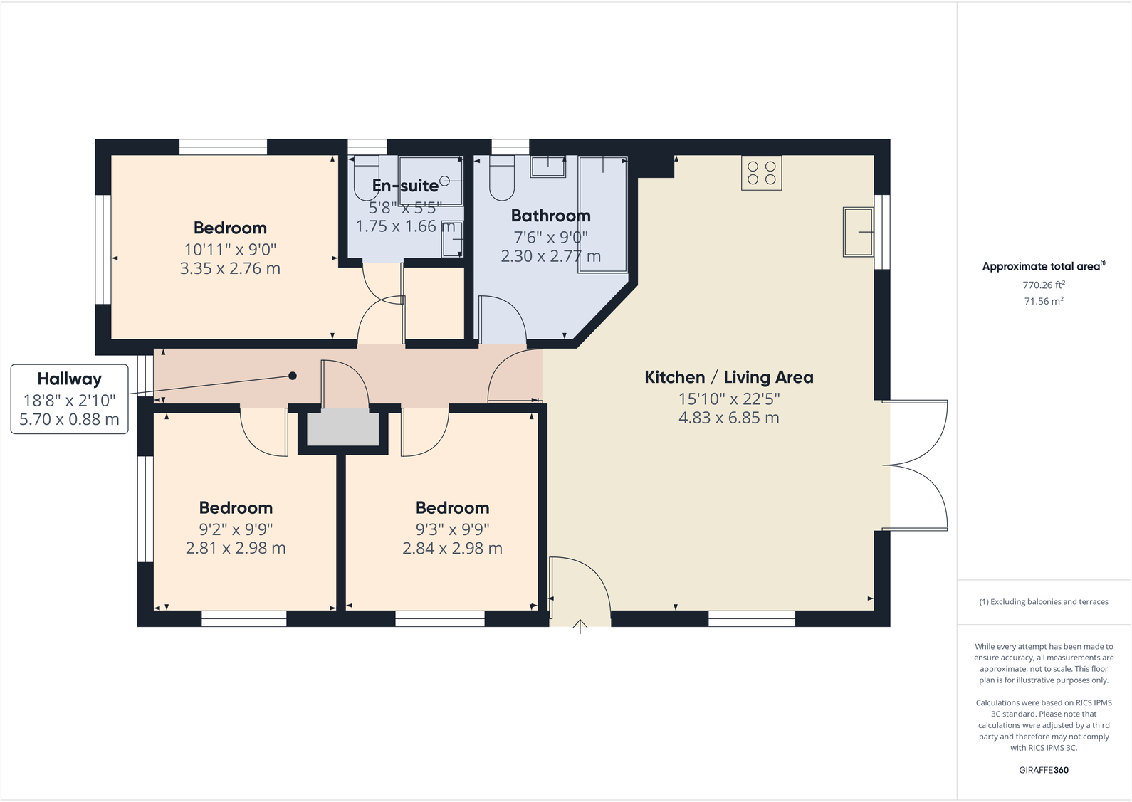 Larbreck Gardens, Garstang Road, PR3 floorplan