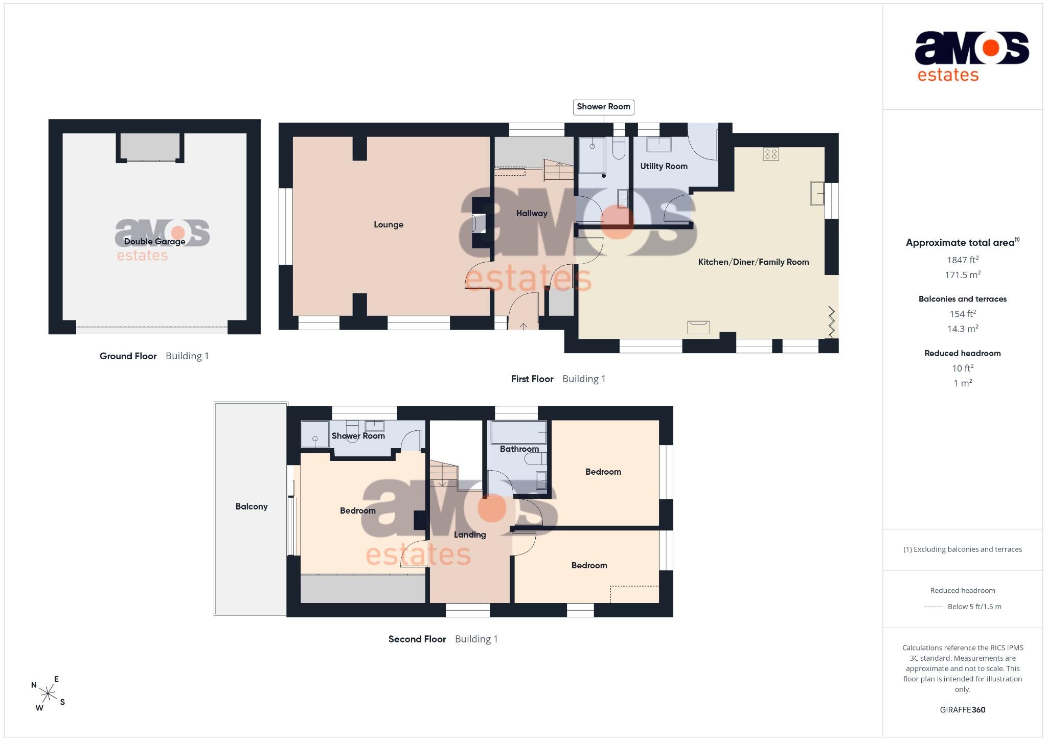 Langford Crescent, Thundersley,  Essex floorplan