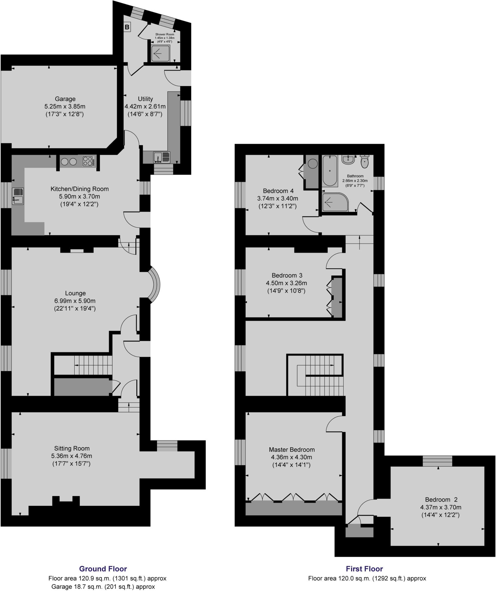 Huthwaite Lane, Thurgoland, Sheffield floorplan