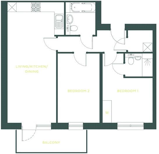 Hadlow Road, Sidcup floorplan