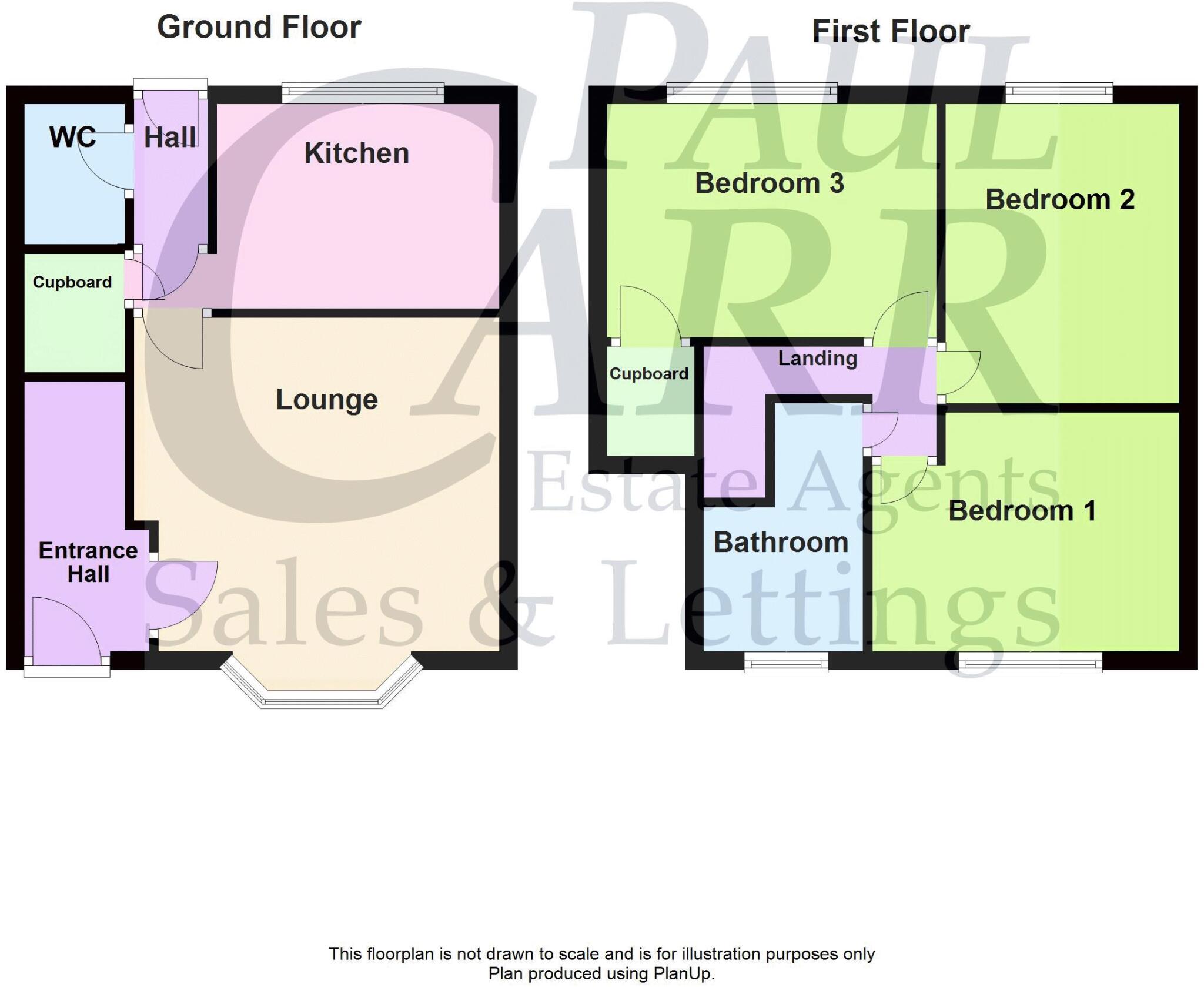 Green Lane, Leamore floorplan