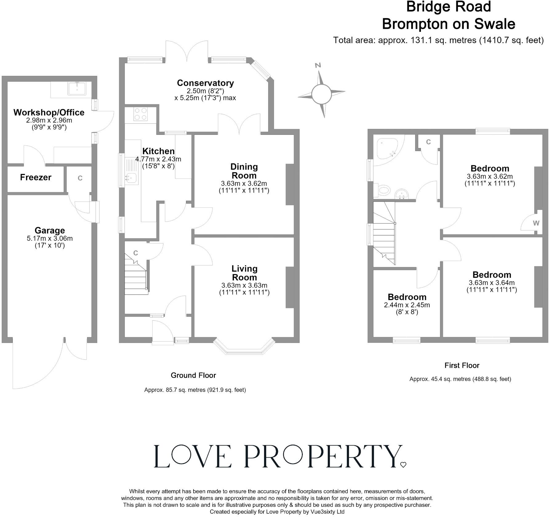 Bridge Road, Brompton on Swale floorplan
