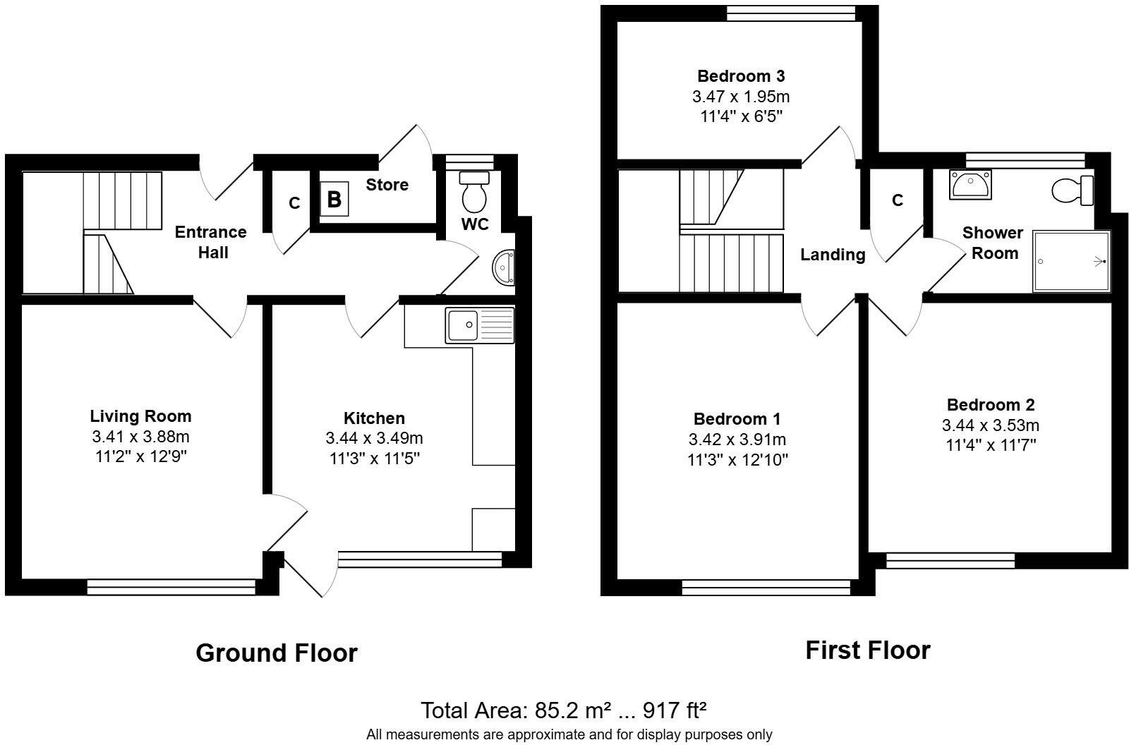 Hillington Square, King's Lynn, Norfolk, PE30 floorplan