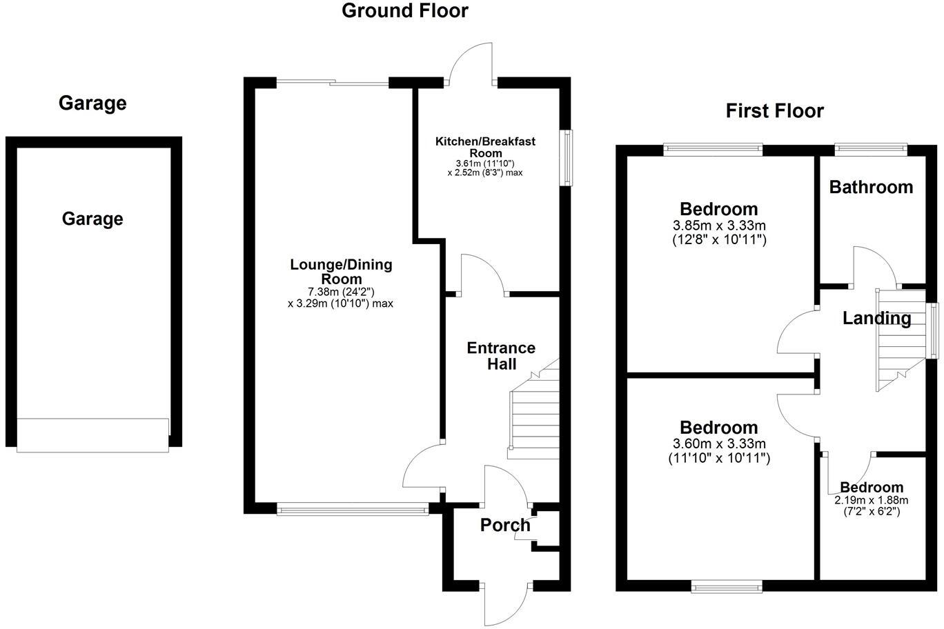 Rushdon Close, Grays floorplan