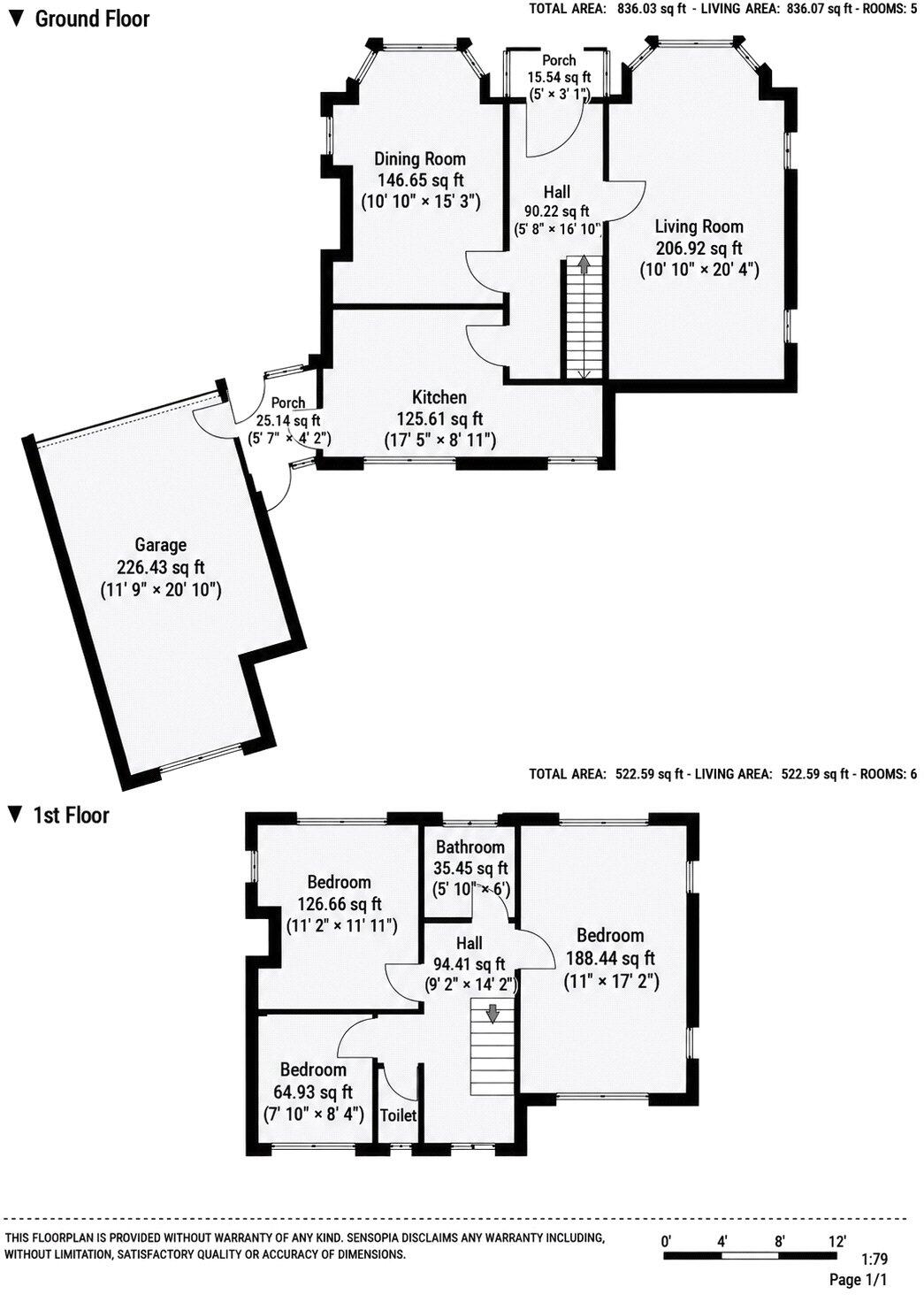 Roslin Road, Irby, Wirral, CH61 floorplan