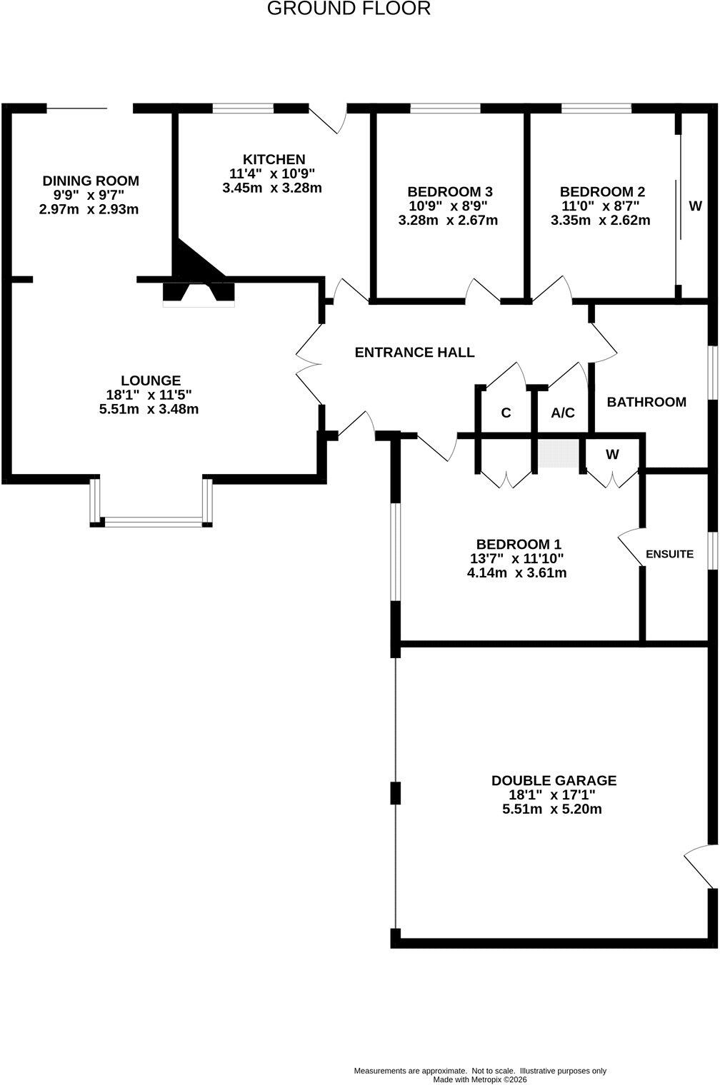 Keswick Way, Verwood, Dorset, BH31 floorplan