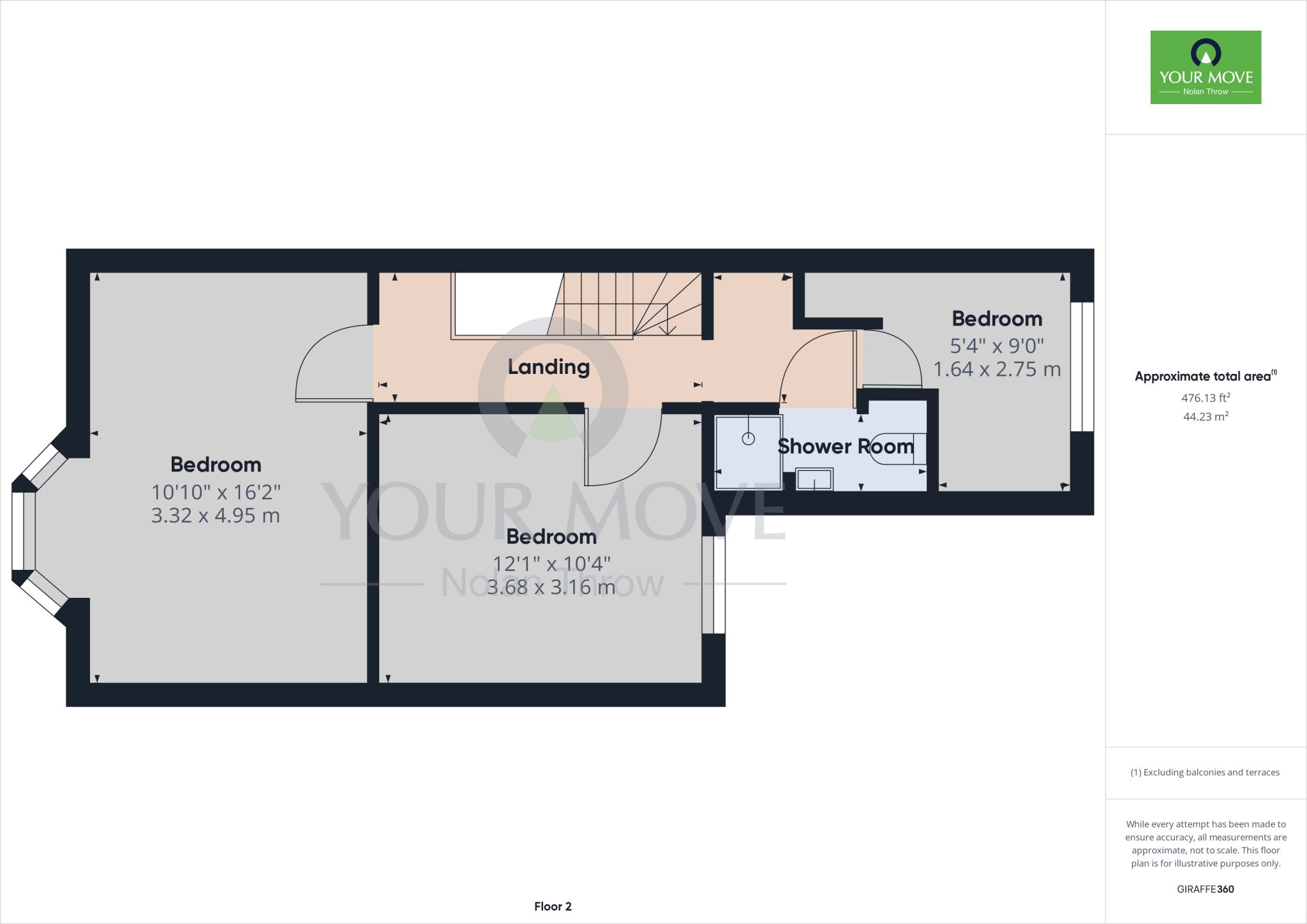 Beaconsfield Terrace, The Mounts, Northampton, NN1 floorplan