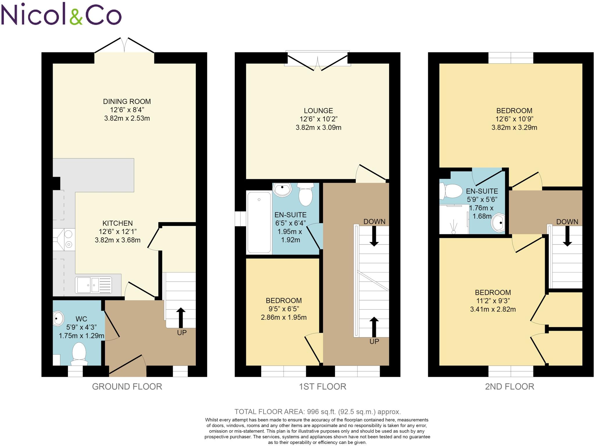 Piper Close, Copcut, Droitwich Spa, Worcestershire, WR9 floorplan