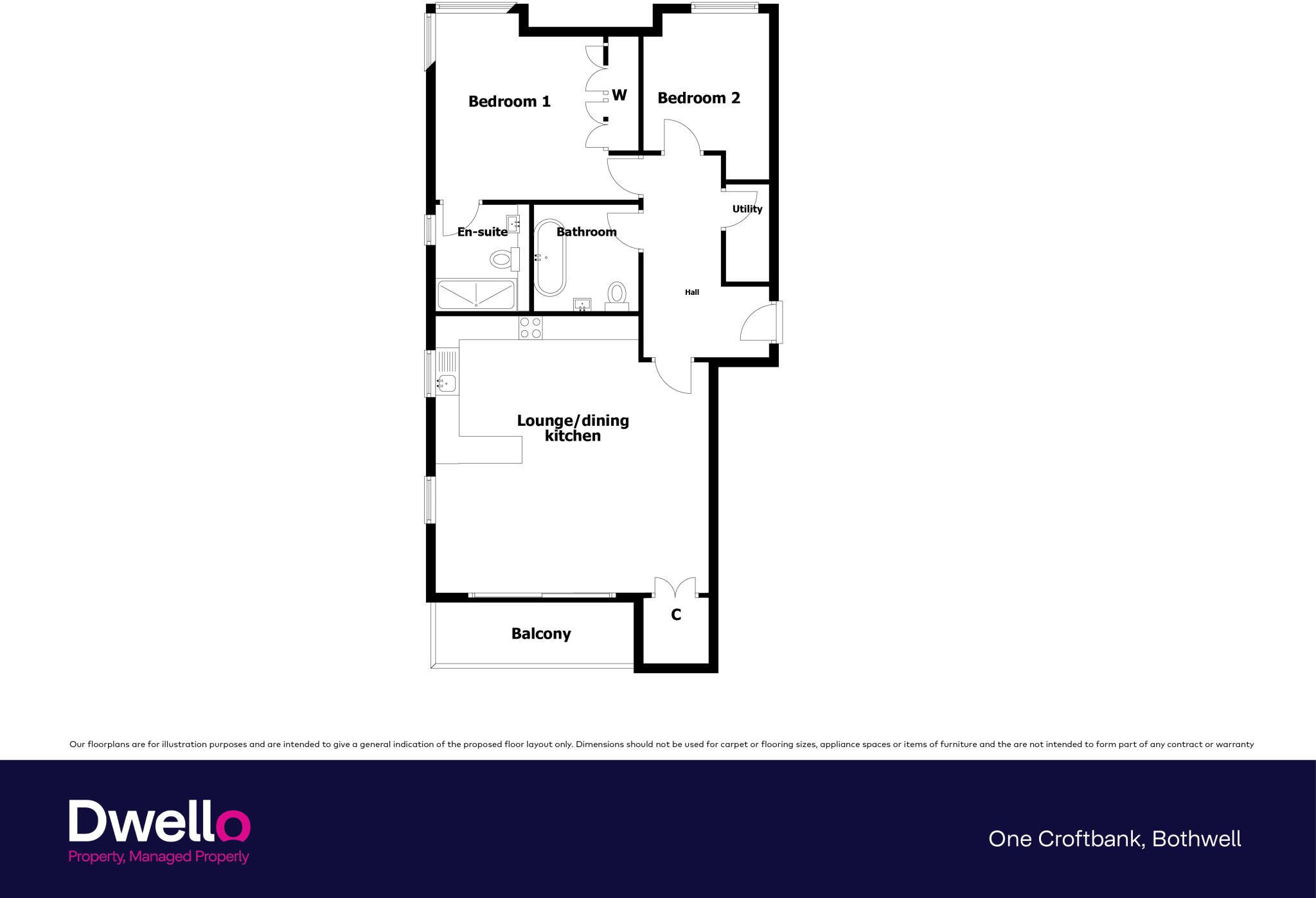 Croftbank Crescent, Bothwell, G71 floorplan