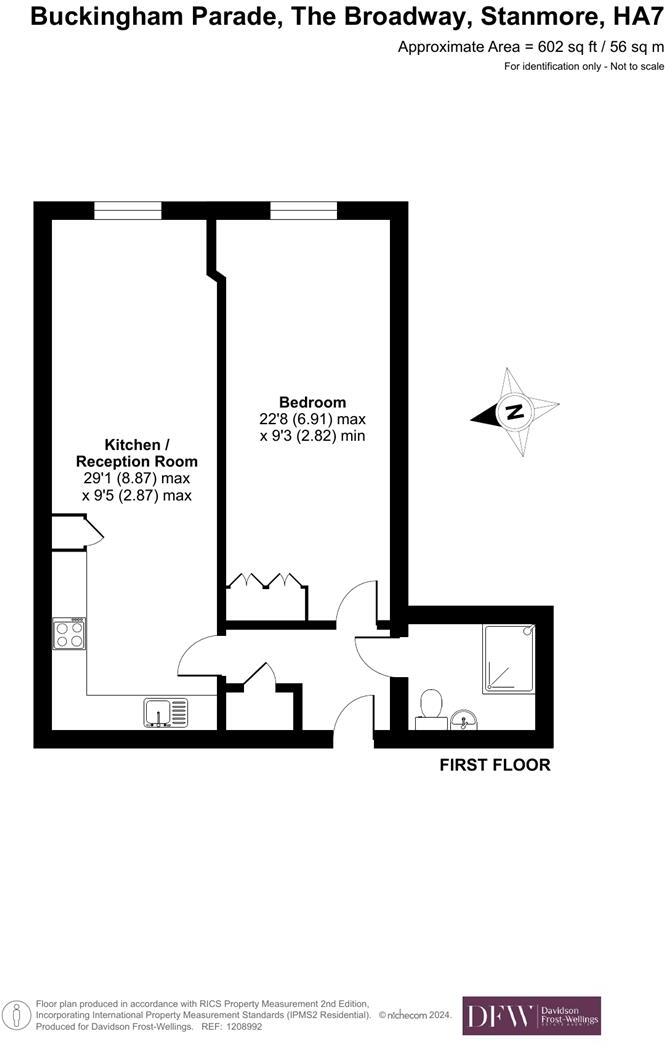 Buckingham House East, The Broadway, Stanmore, HA7 floorplan