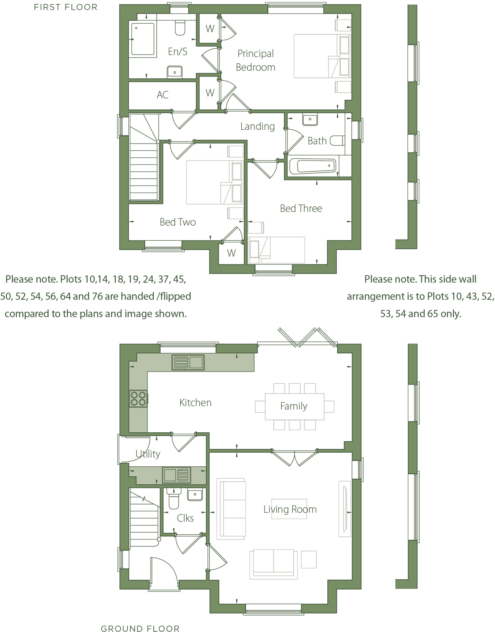 Plot 76 The Paris, Chattowood, Rosa Road, Elmstead Market, Colchester, CO7 floorplan