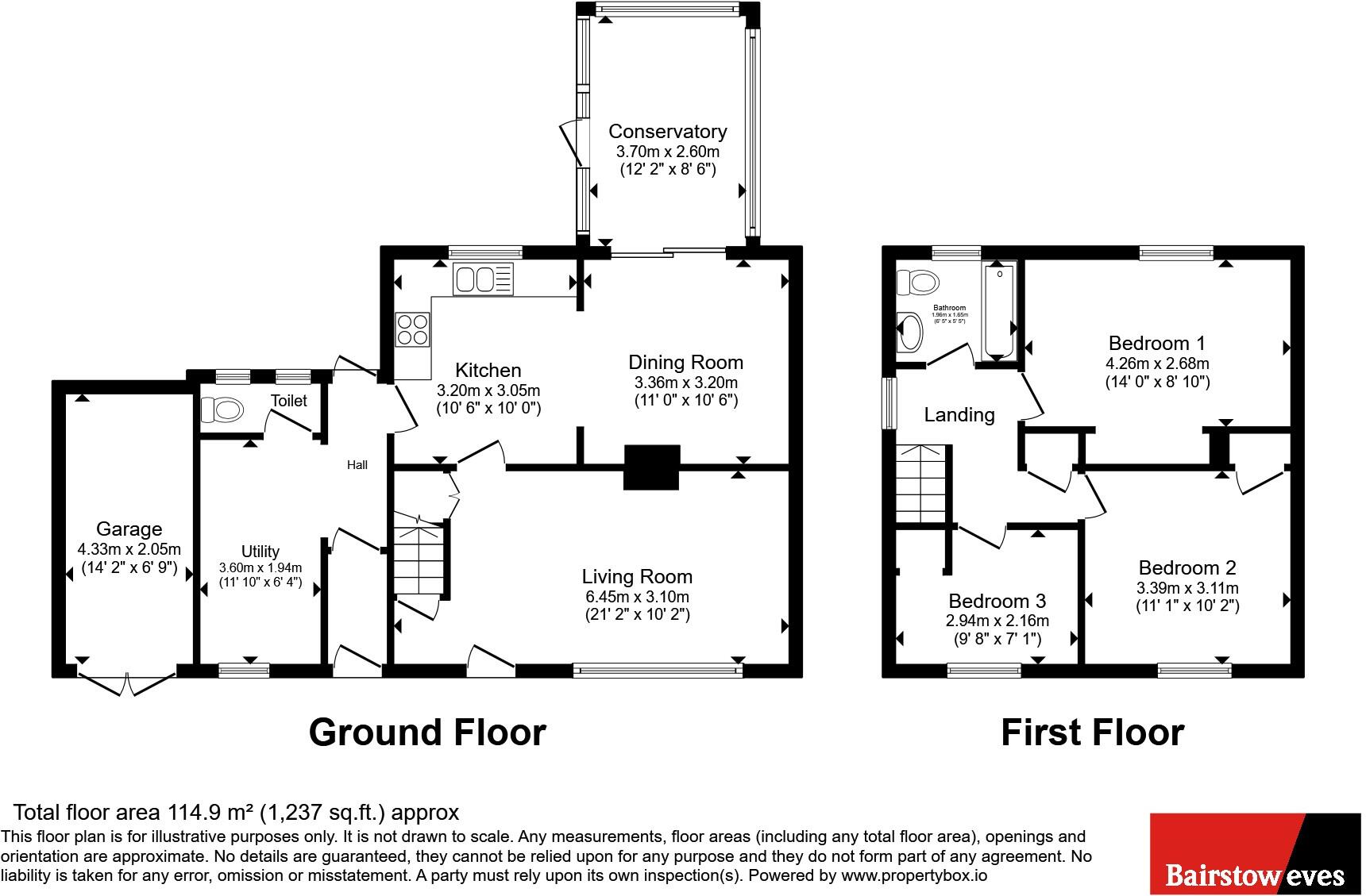 Foxearth Avenue, Clifton, Nottingham, NG11 floorplan