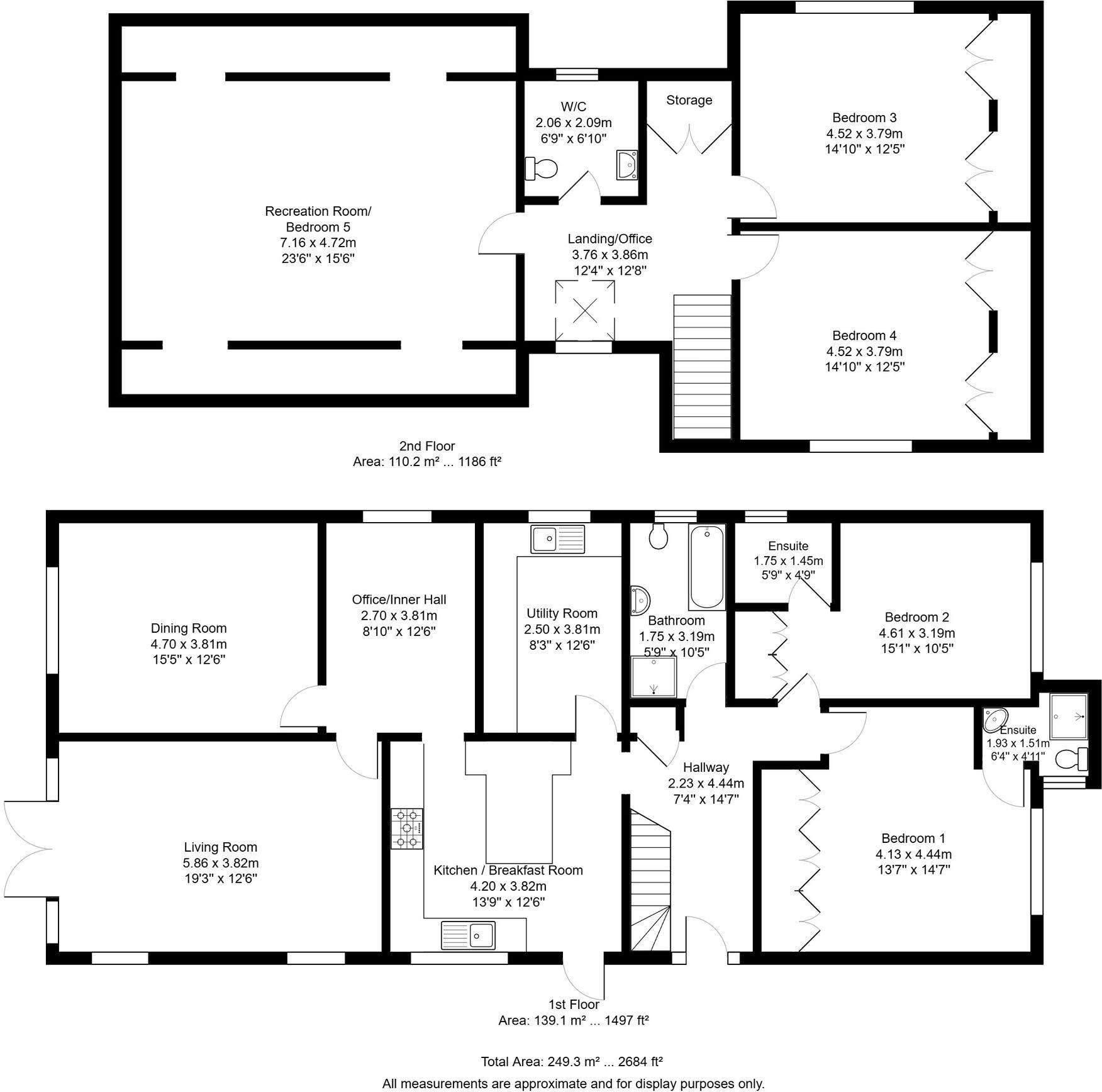 Hullbridge Road, Rayleigh, SS6 floorplan