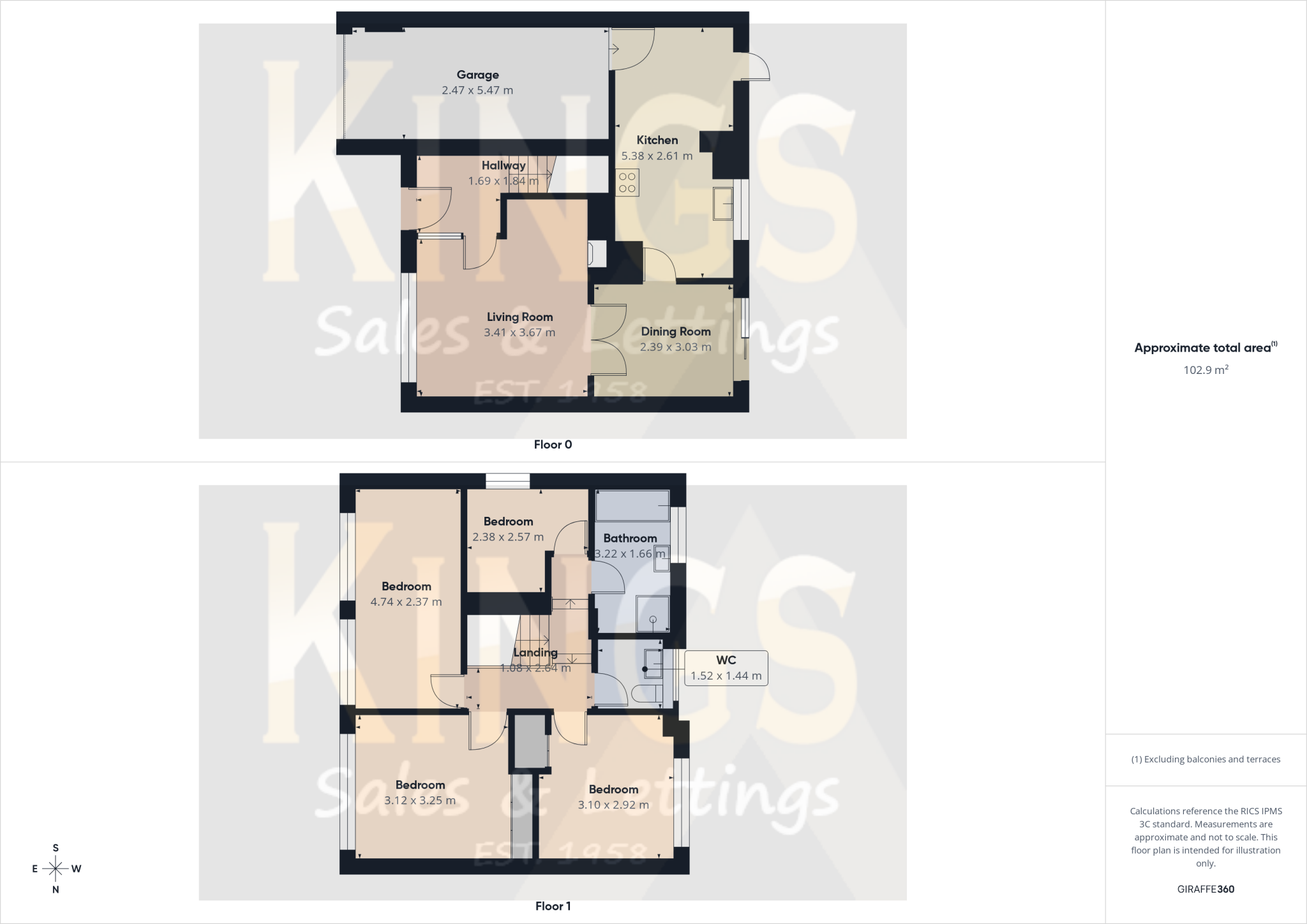 Adam Close, Redcar, Redcar And Cleveland floorplan