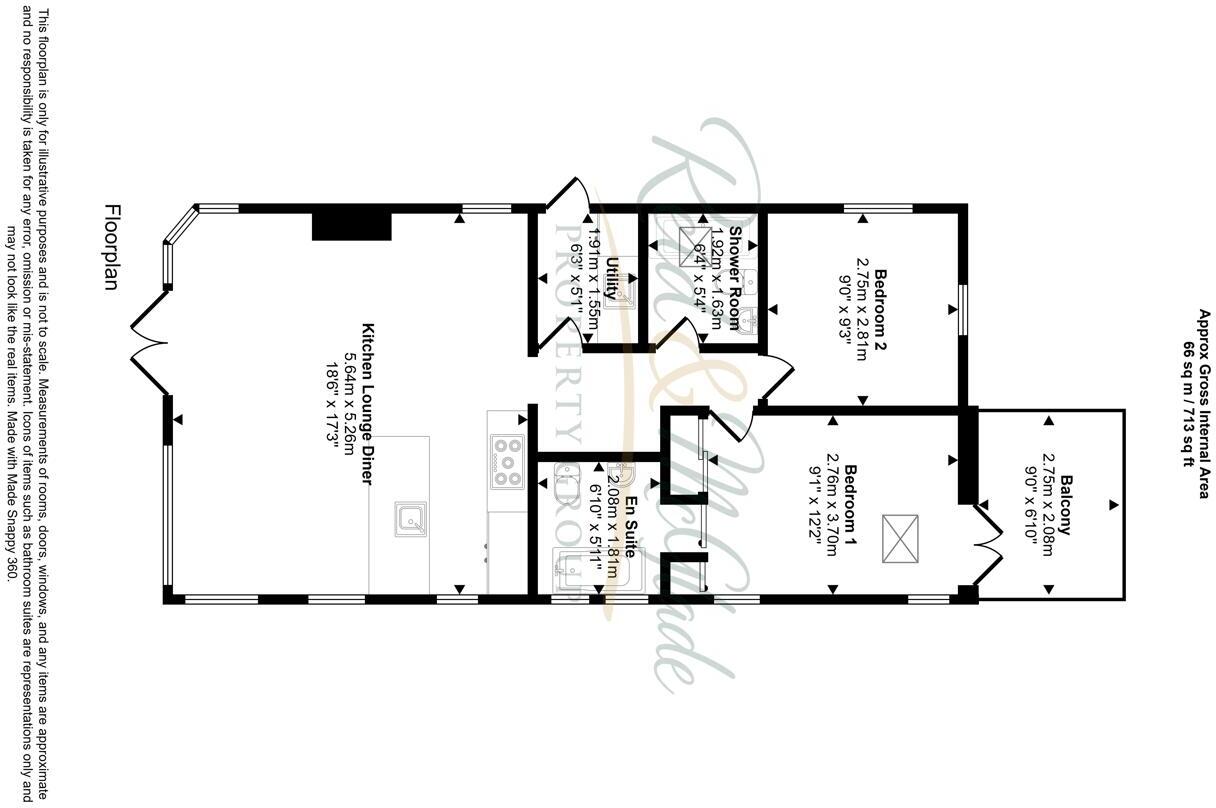 Llanfechell, Amlwch floorplan