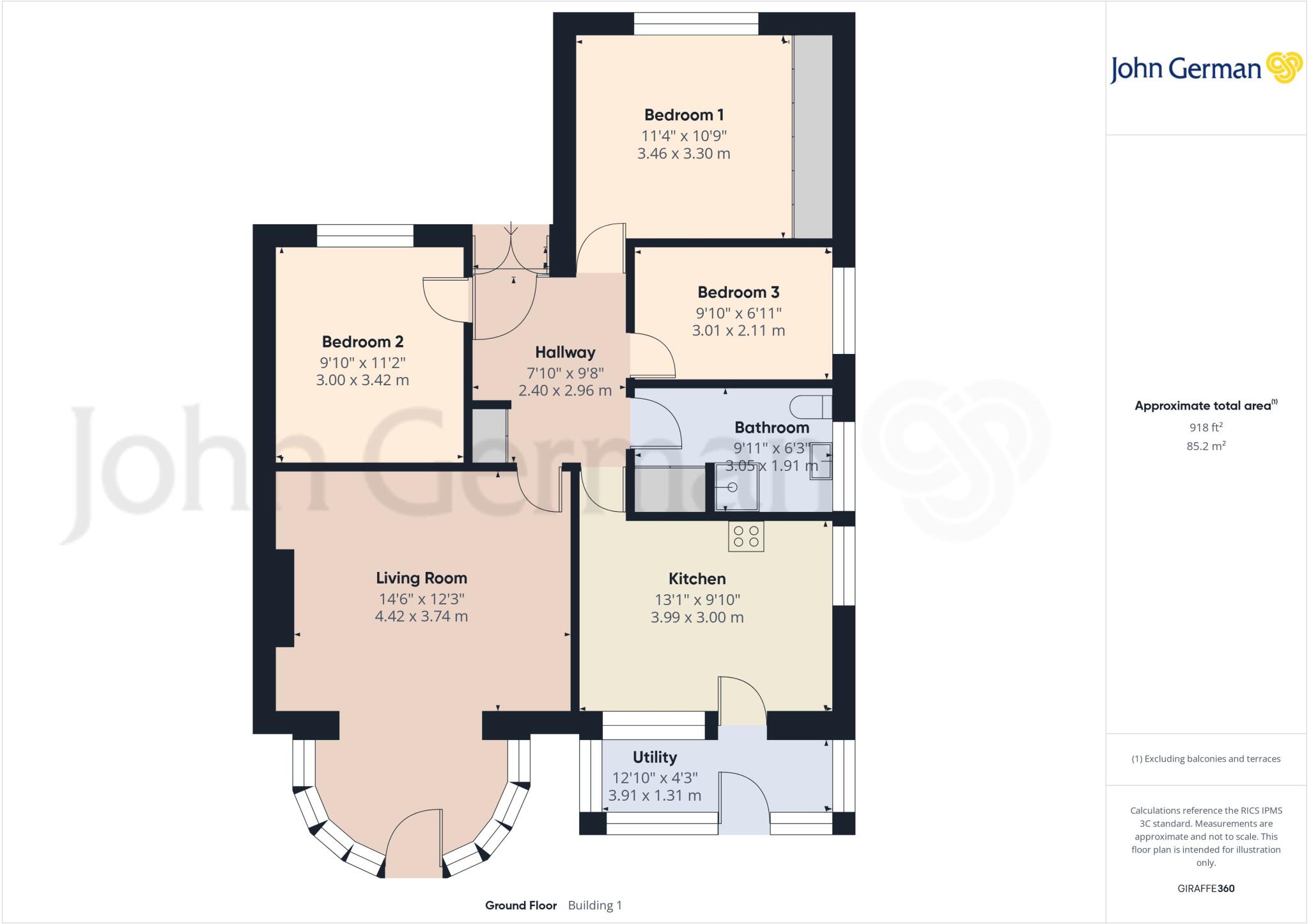 Churchill Close, Ashby-de-la-Zouch floorplan