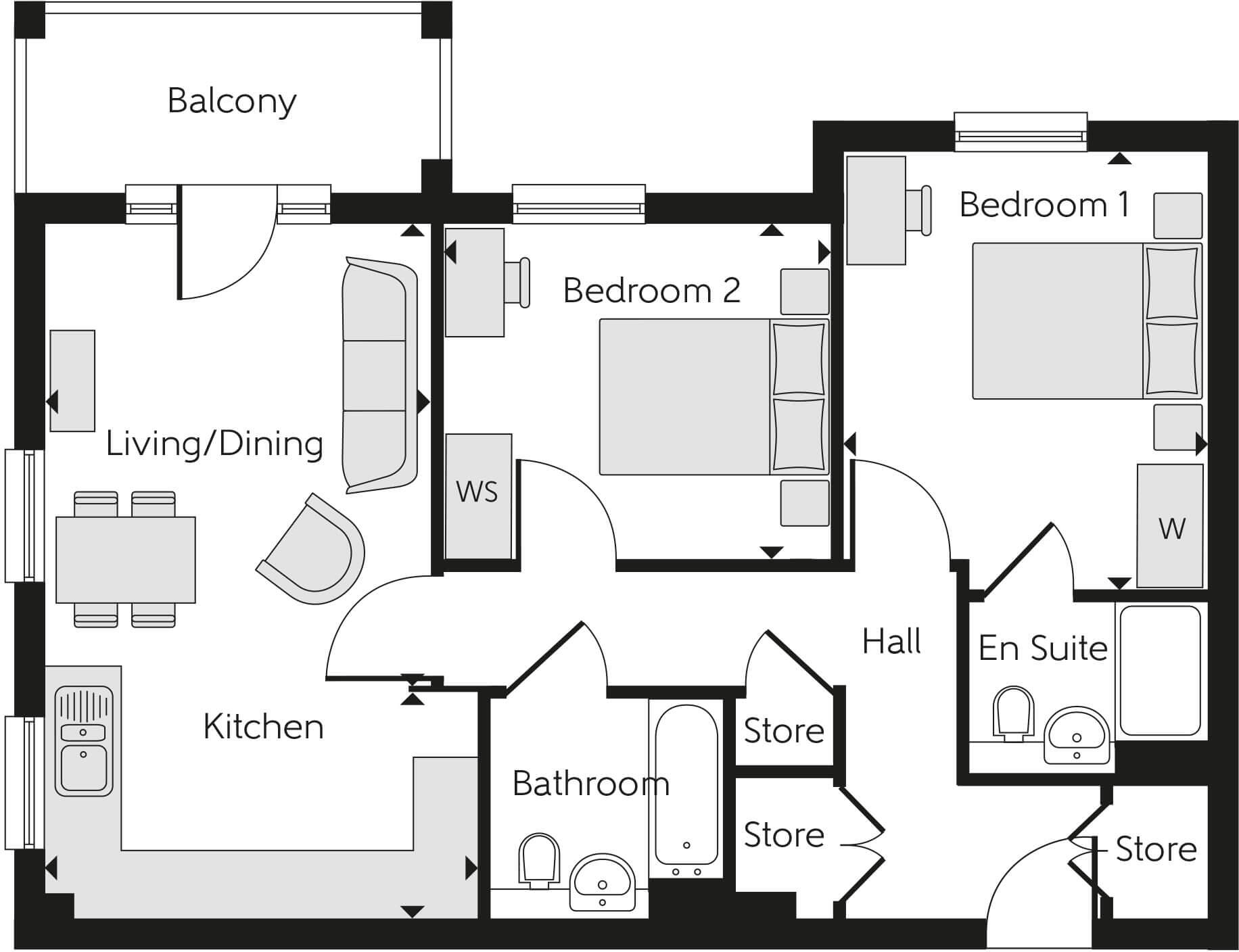 Meadowview Road, Raynes Park,
SW20 9BD floorplan