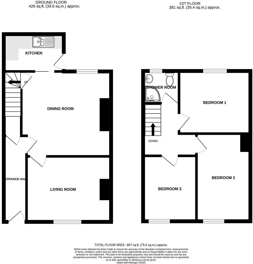 Westmoreland Street, Skipton floorplan