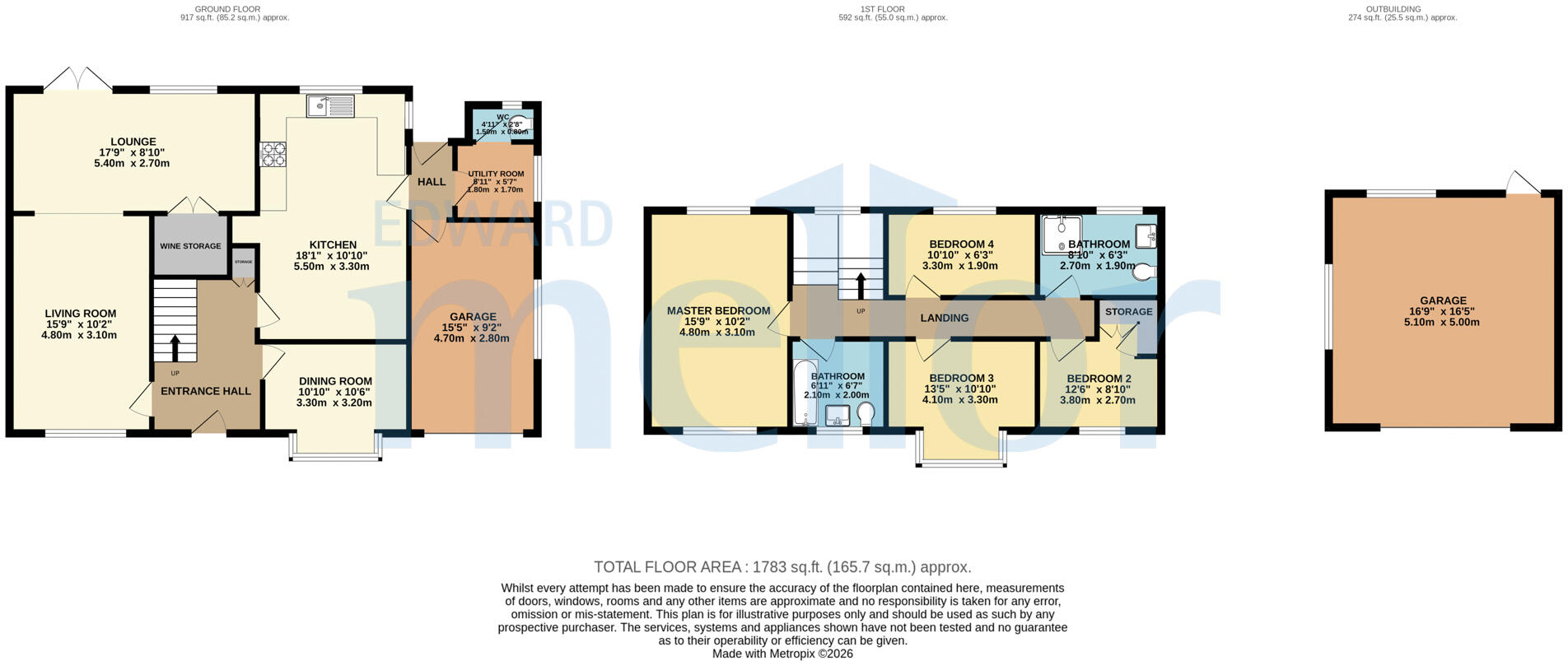 Werneth Road, Woodley floorplan