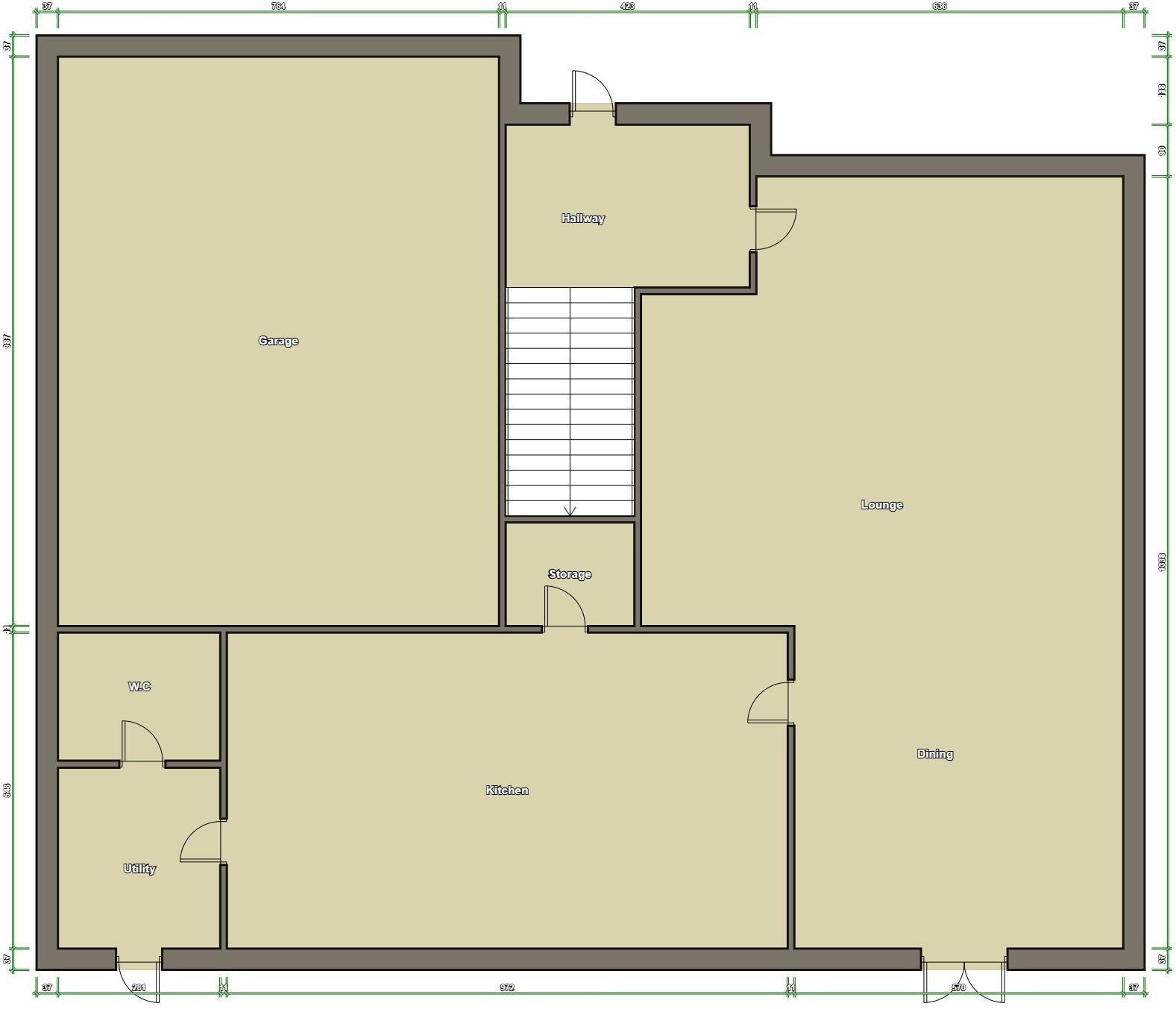 8 Hayston Road, Carrickstone, Cumbernauld, North Lanarkshire floorplan