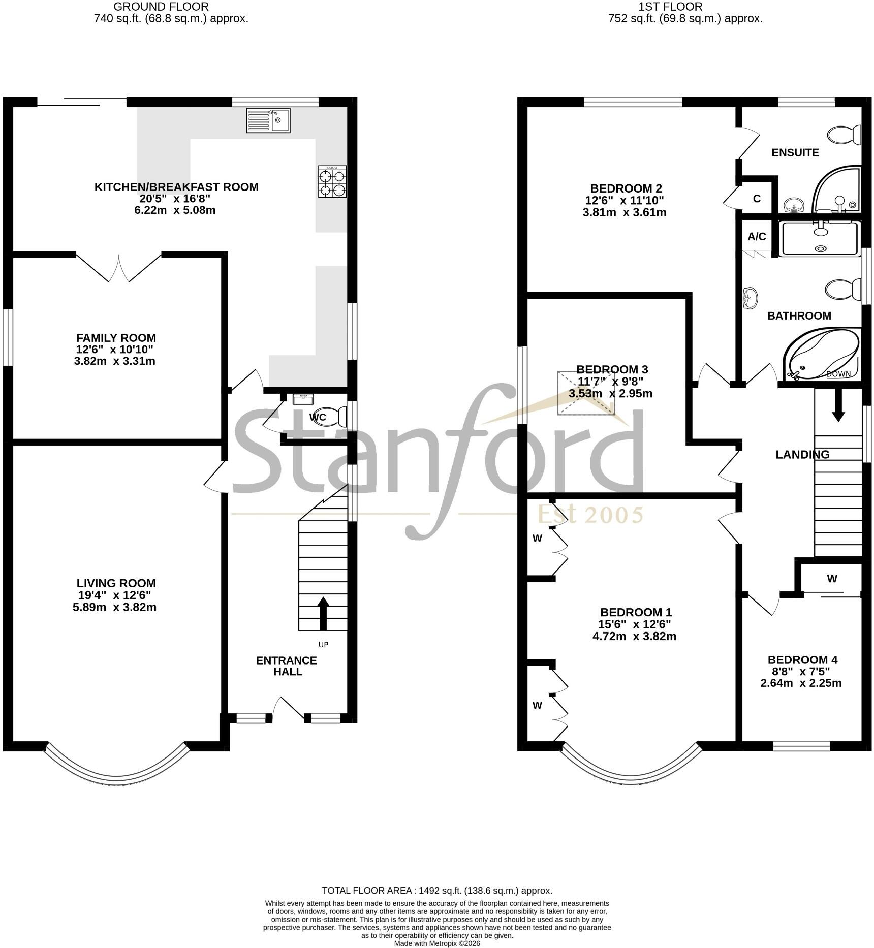 Mousehole Lane, Southampton, Hampshire, SO18 floorplan