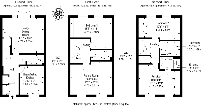 17 Cowgill Gardens, Edinburgh, EH16 6FP floorplan